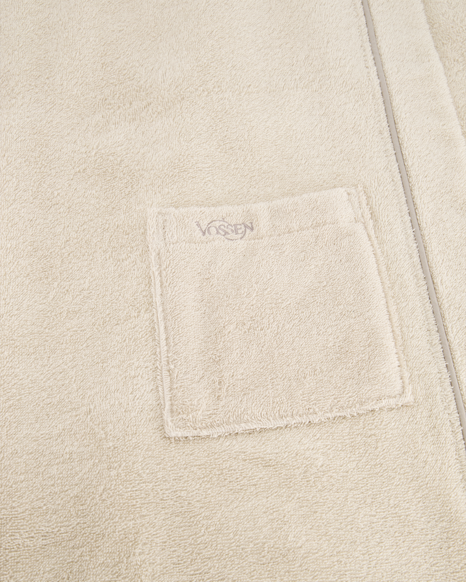 Vossen Saunakilts Damen Livina stone - 7160 - 80x140 cm