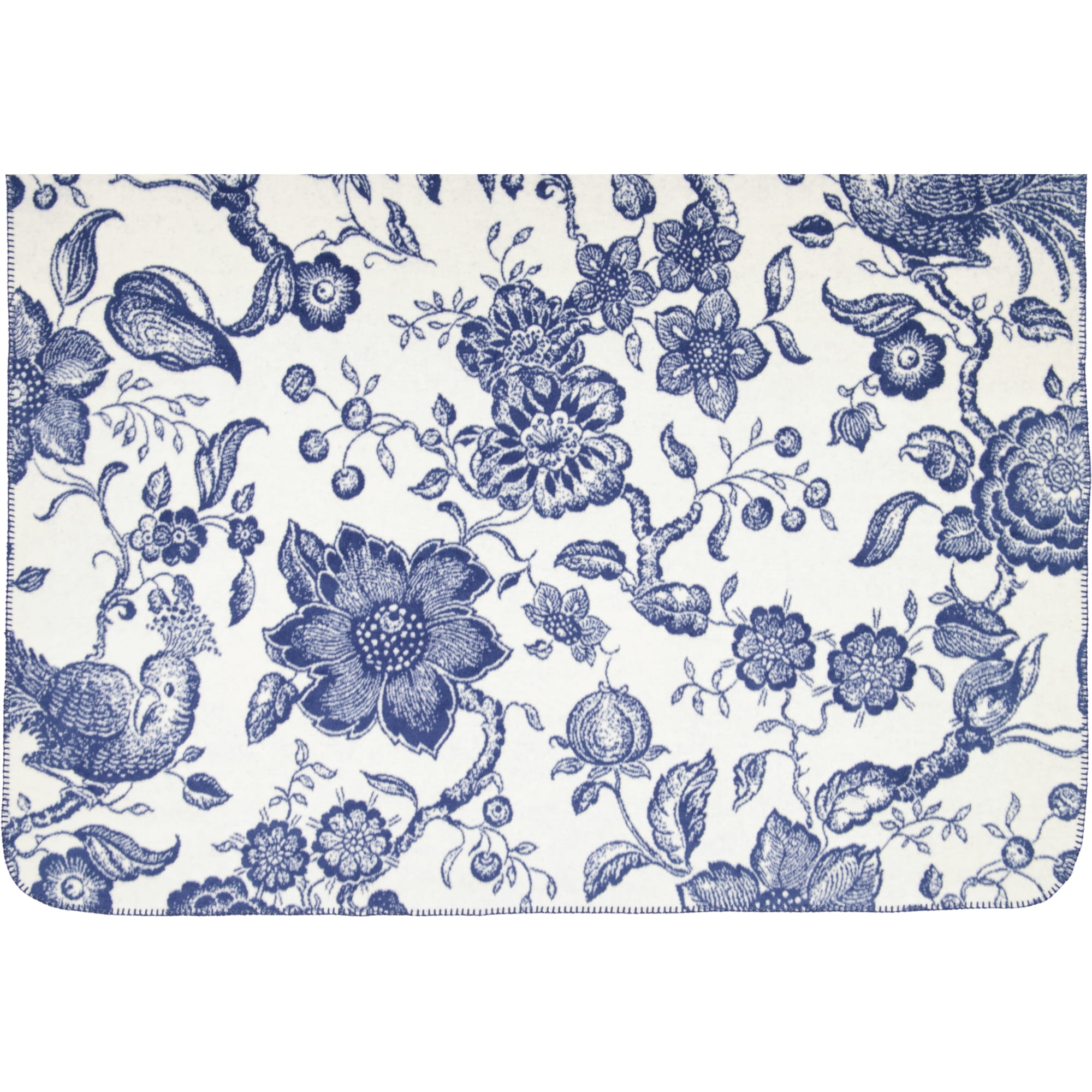 Villeroy & Boch Wohndecken Paradiso Navy Peony - 150x200 cm