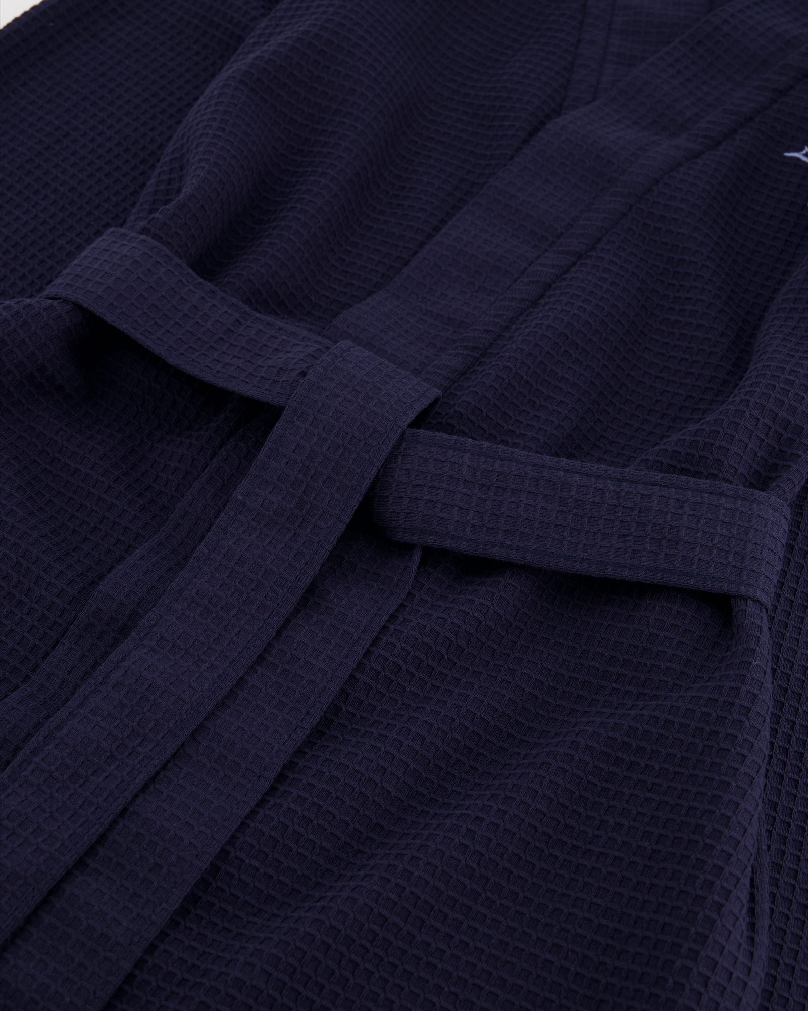 JOOP Damen Bademantel Kimono Pique 1657 - Farbe: Blau - 175 - XL