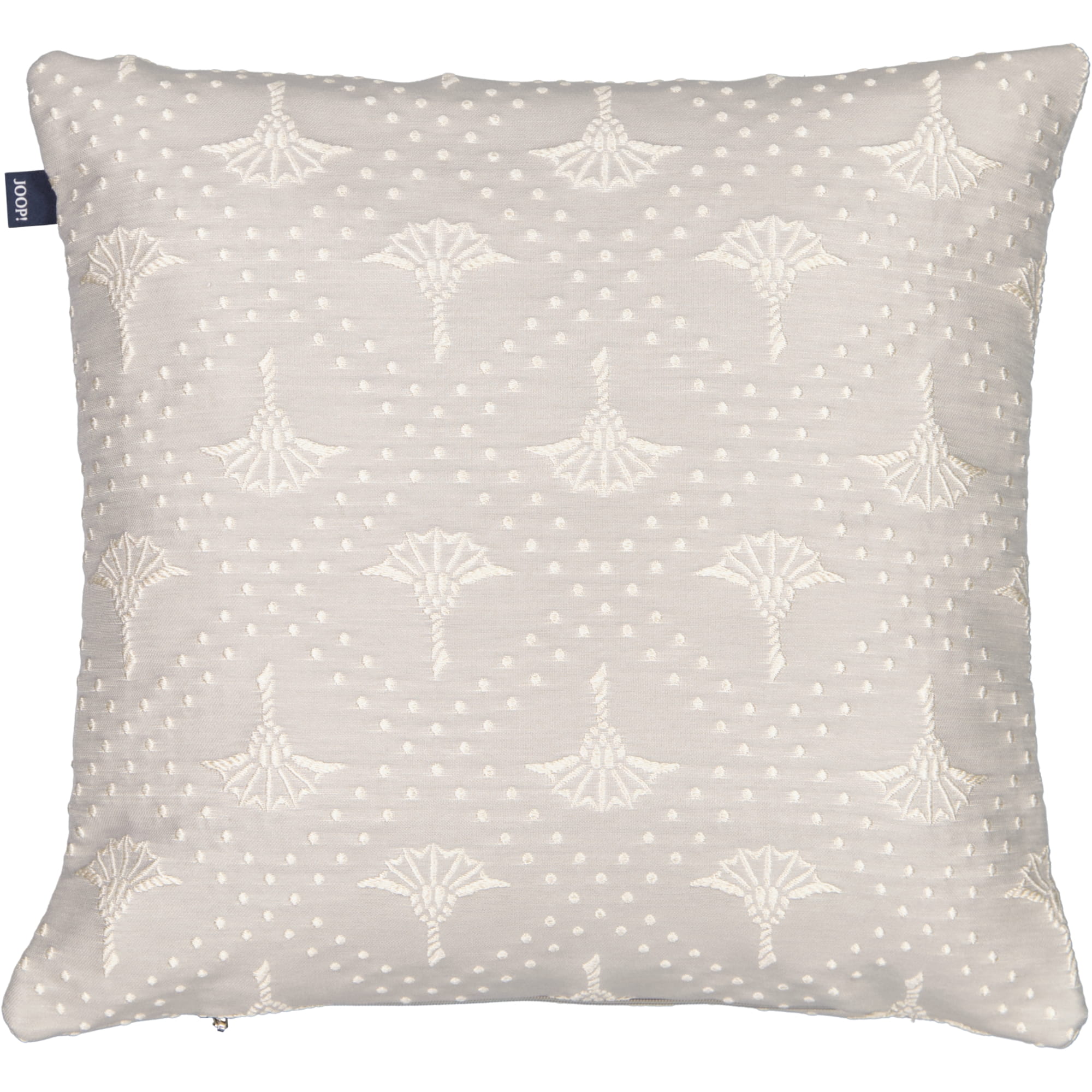 JOOP! Kissenhüllen Cornflower Charm Silber - 010 - 40x40 cm