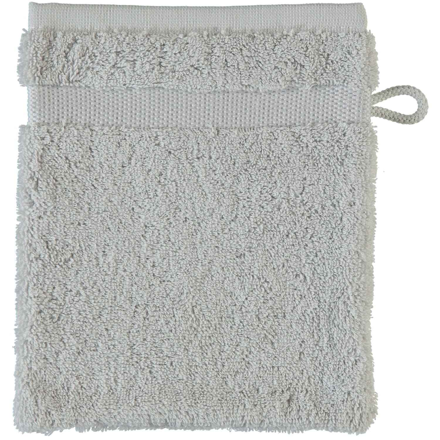 Rhomtuft - Handtücher Princess - Farbe: perlgrau - 11 - Waschhandschuh 16x22 cm