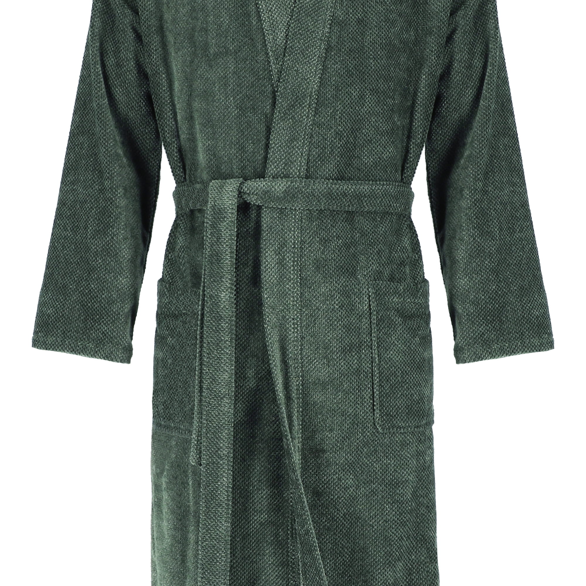 Cawö Bademäntel Herren Kimono Streifen 5507 field - 47