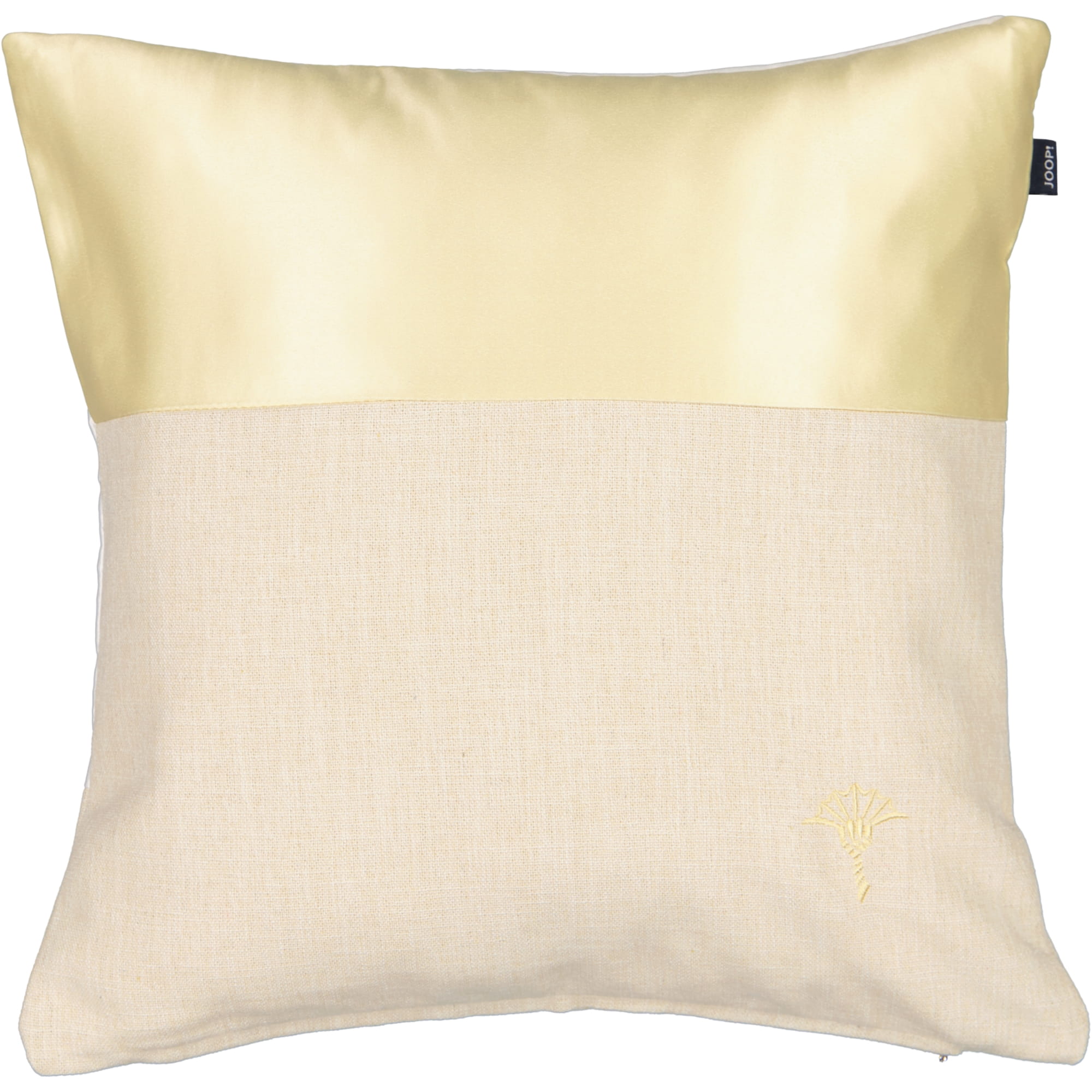 JOOP! Kissenhüllen Split Vanille - 040 - 40x40 cm