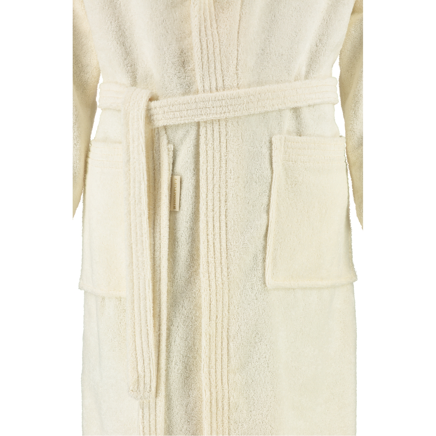 Rhomtuft RHOMTUFT Bademäntel unisex Schalkragen Sir & Lady natur-jasmin - 20