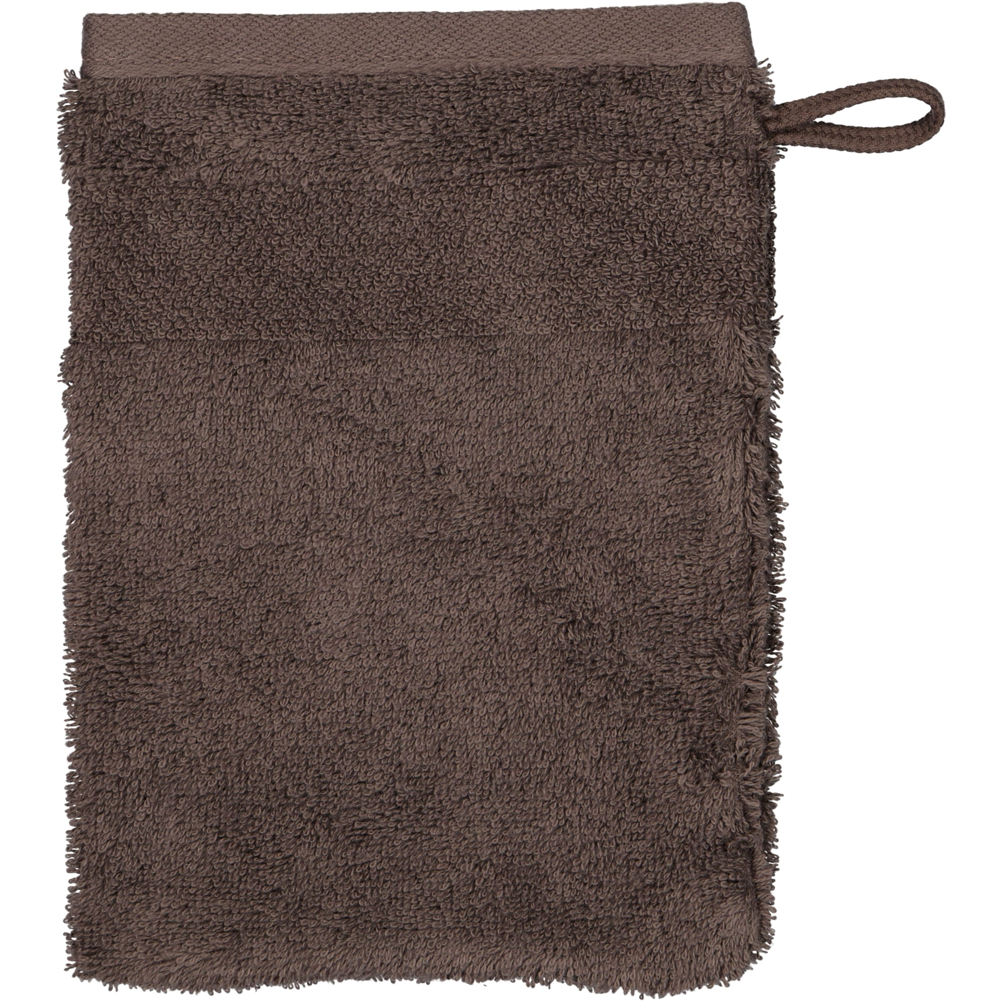 Villeroy & Boch Handtücher One 2550 - Farbe: chocolate - 397 - Waschhandschuh 16x22 cm