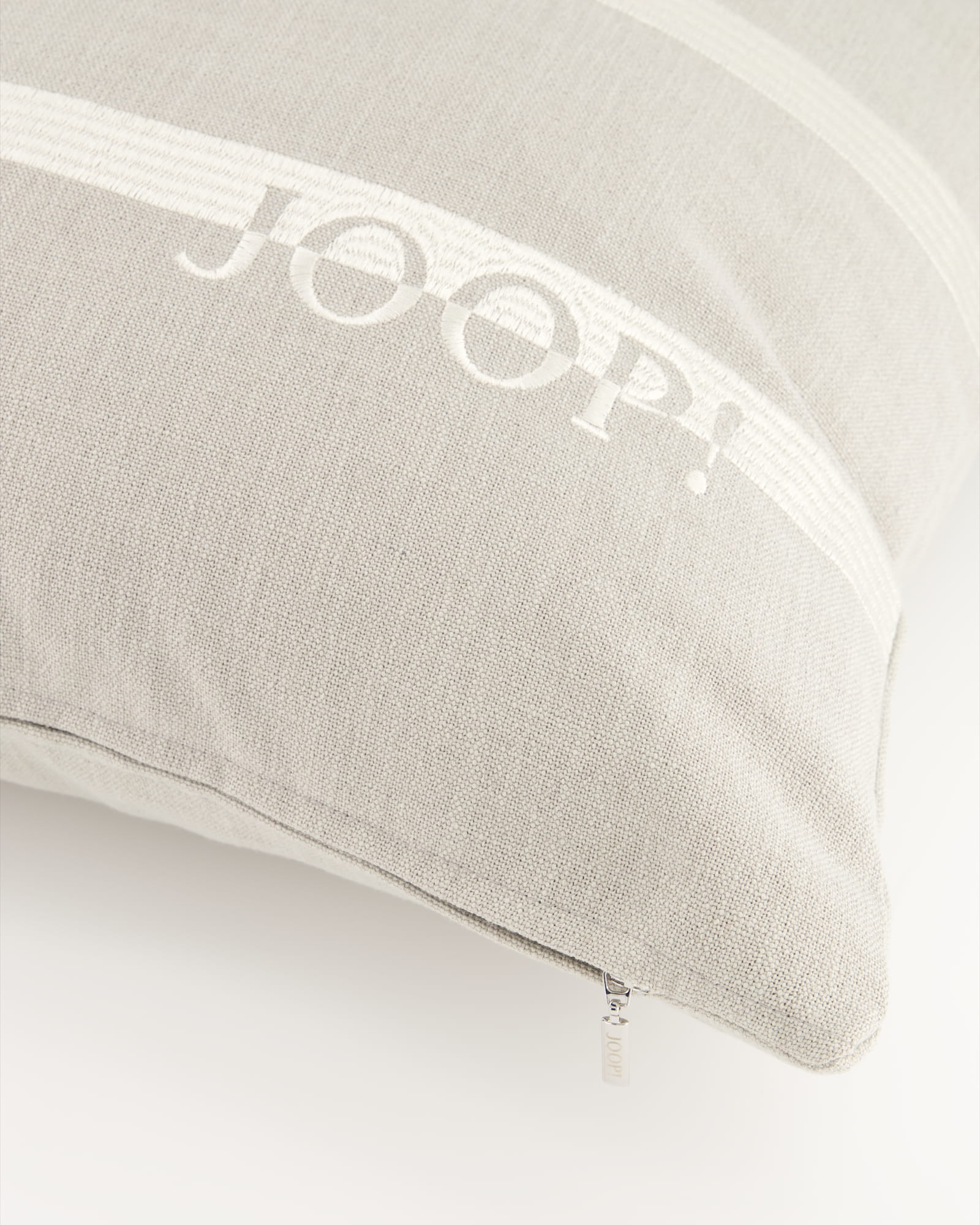 JOOP! Kissenhüllen Trace Silber - 010 - 50x50 cm