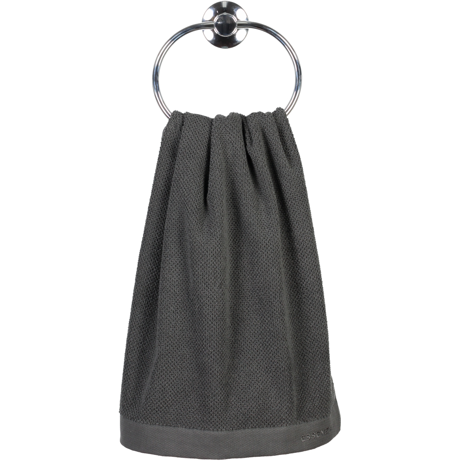 Essenza Connect Organic Uni - Farbe: grey - Handtuch 50x100 cm