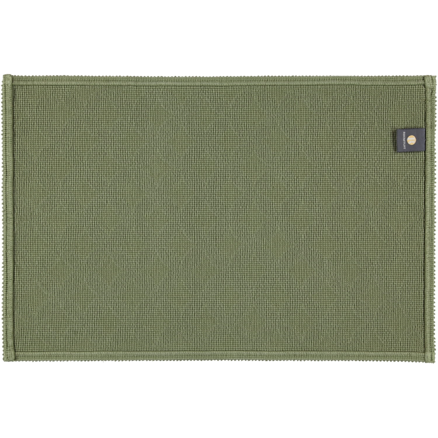 Rhomtuft - Badematte Seaside - Farbe: olive - 404 - 60x90 cm