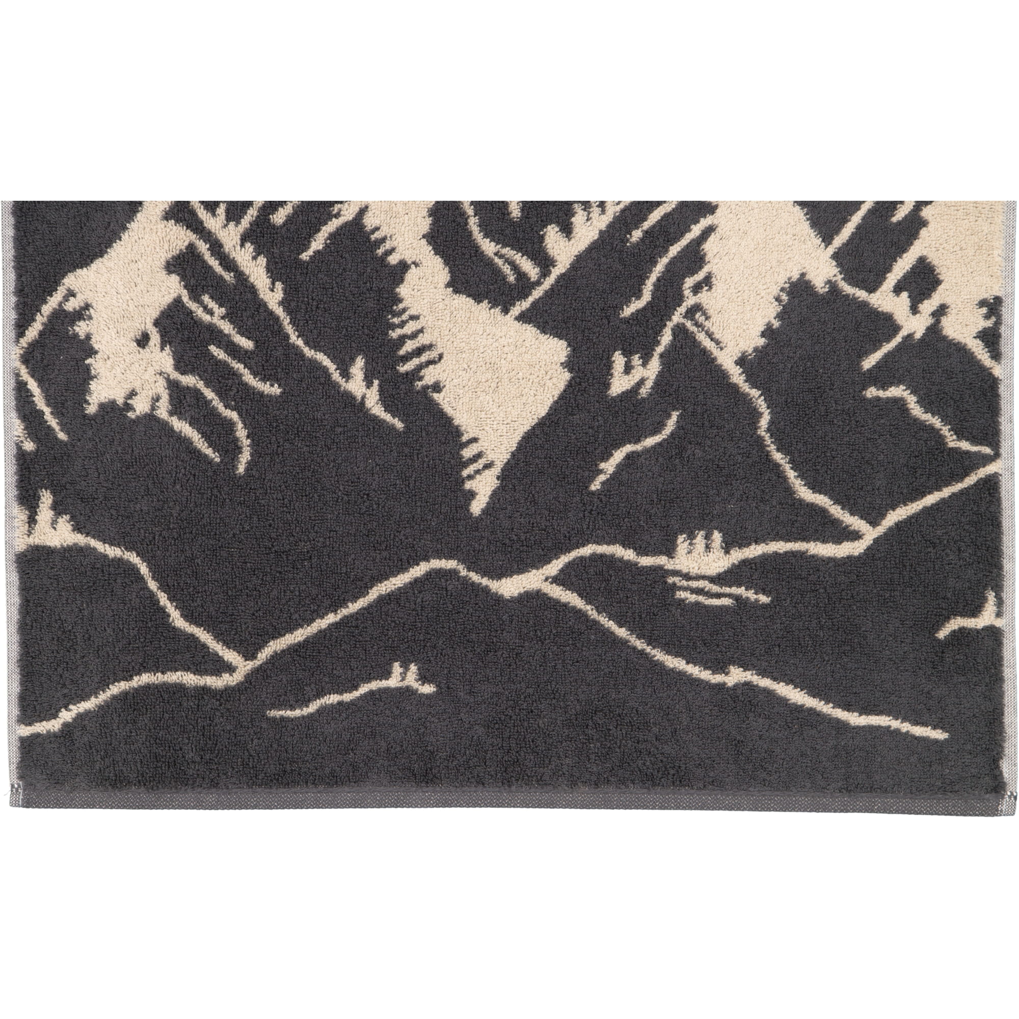 Cawö Handtücher Alpenchic Edition Berge 6269 granit - 73 - Gästetuch 30x50 cm