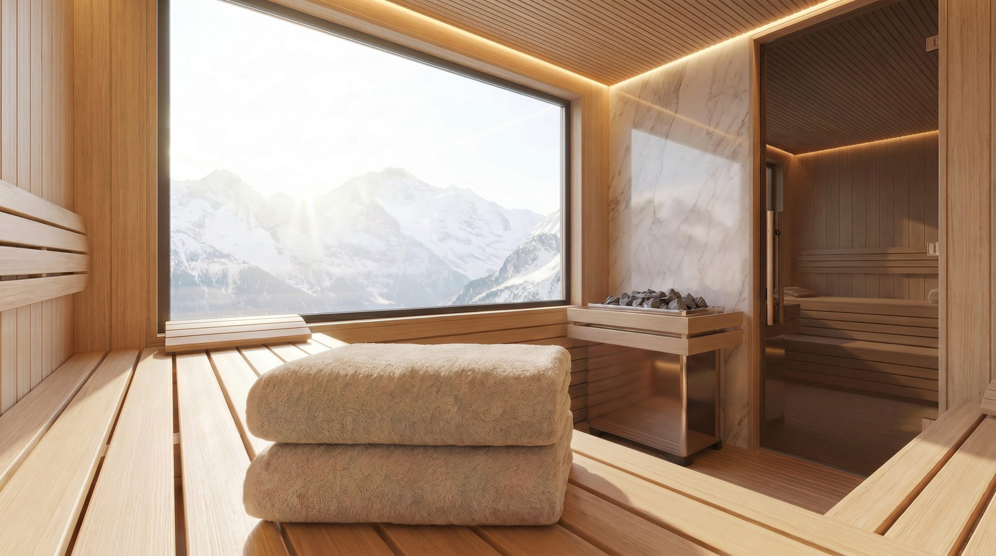 Sauna – Saunabademantel, Saunatuch & Saunakilt