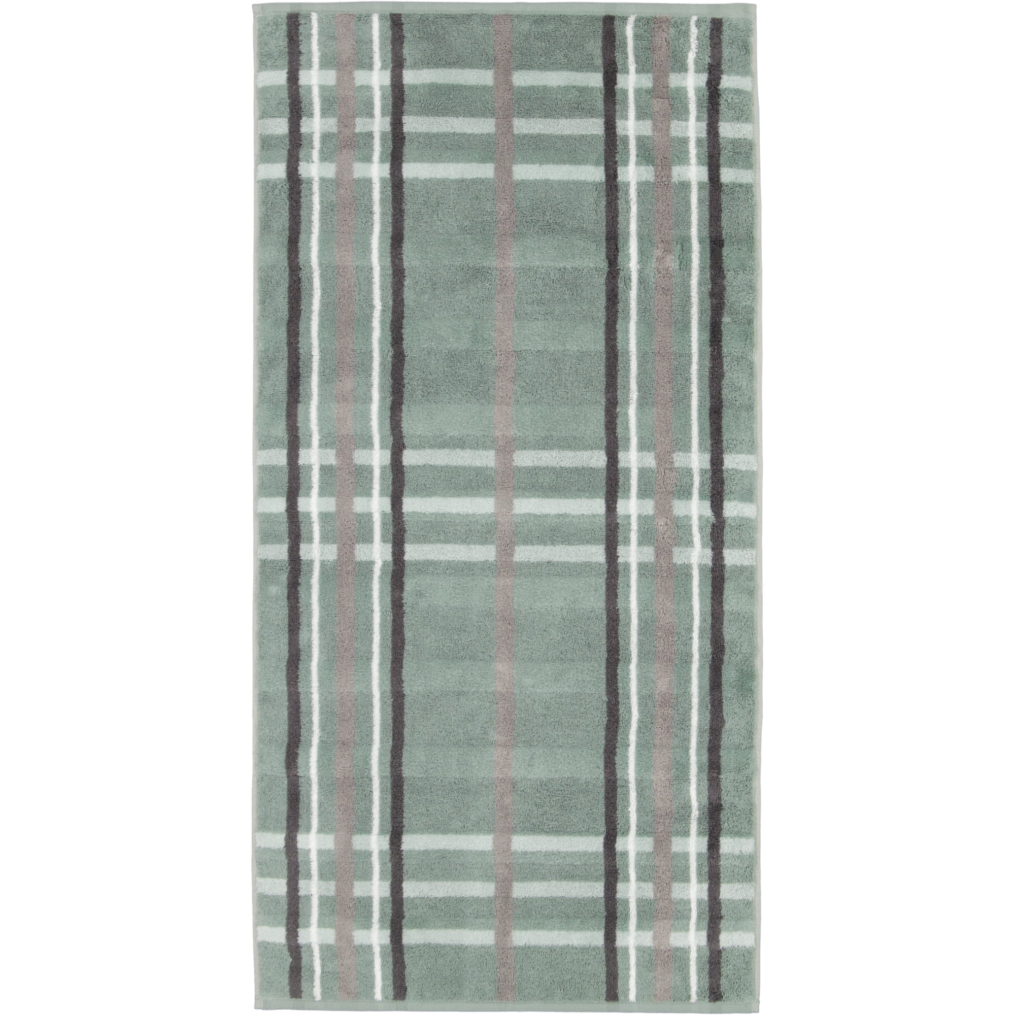 Cawö Handtücher Noblesse Check 1089 nordic green - 44 - Handtuch 50x100 cm