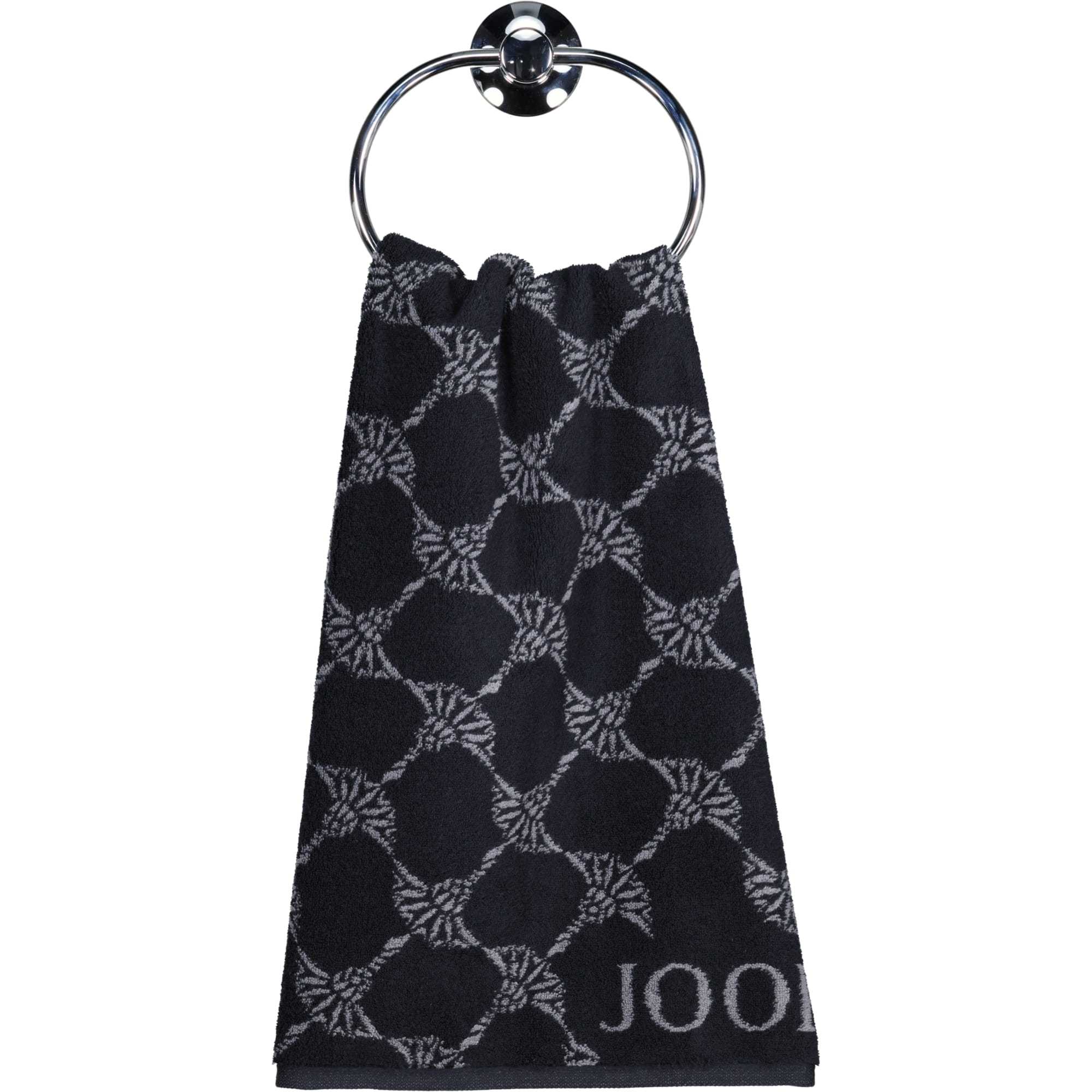 JOOP! Cornflower 1611 - Farbe: Schwarz - 90 - Handtuch 50x100 cm