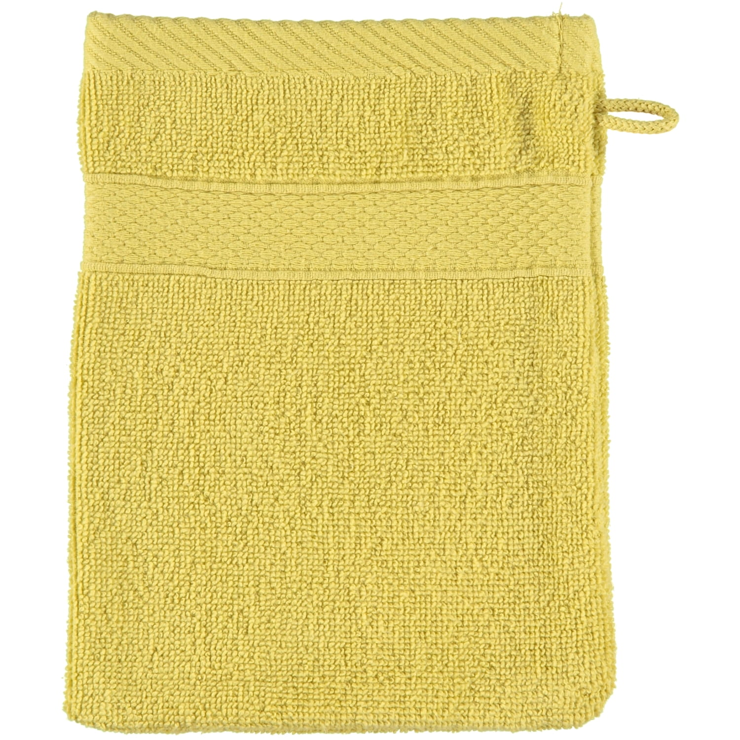 Egeria Diamant - Farbe: mustard - 408 (02010450) - Waschhandschuh 15x21 cm