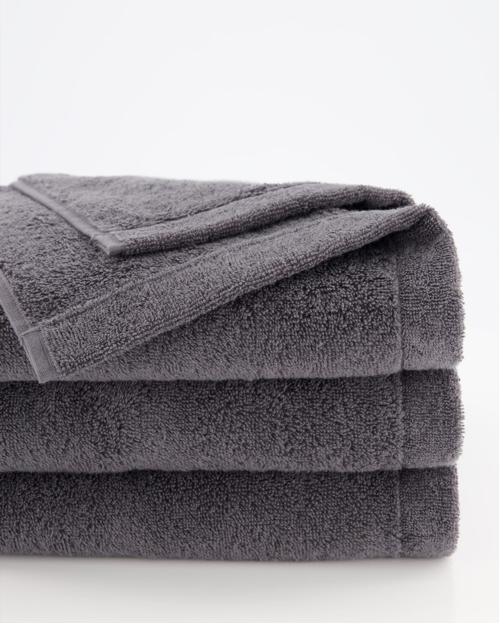Cawö Handtücher Lifestyle Uni 7007 anthrazit - 774 - Gästetuch 30x50 cm