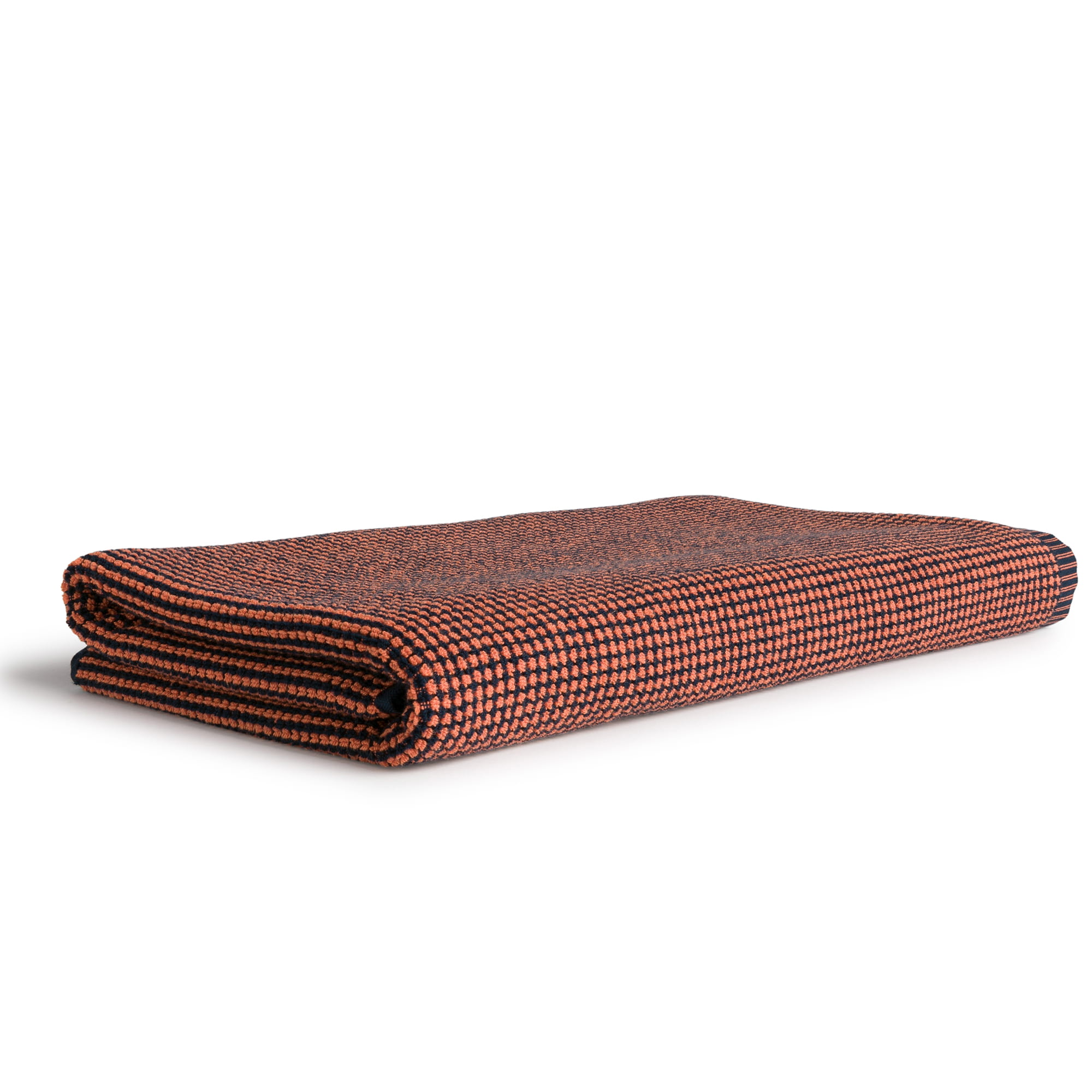 Möve Saunatücher Bliss deep sea/orange - 021 - 80x200 cm
