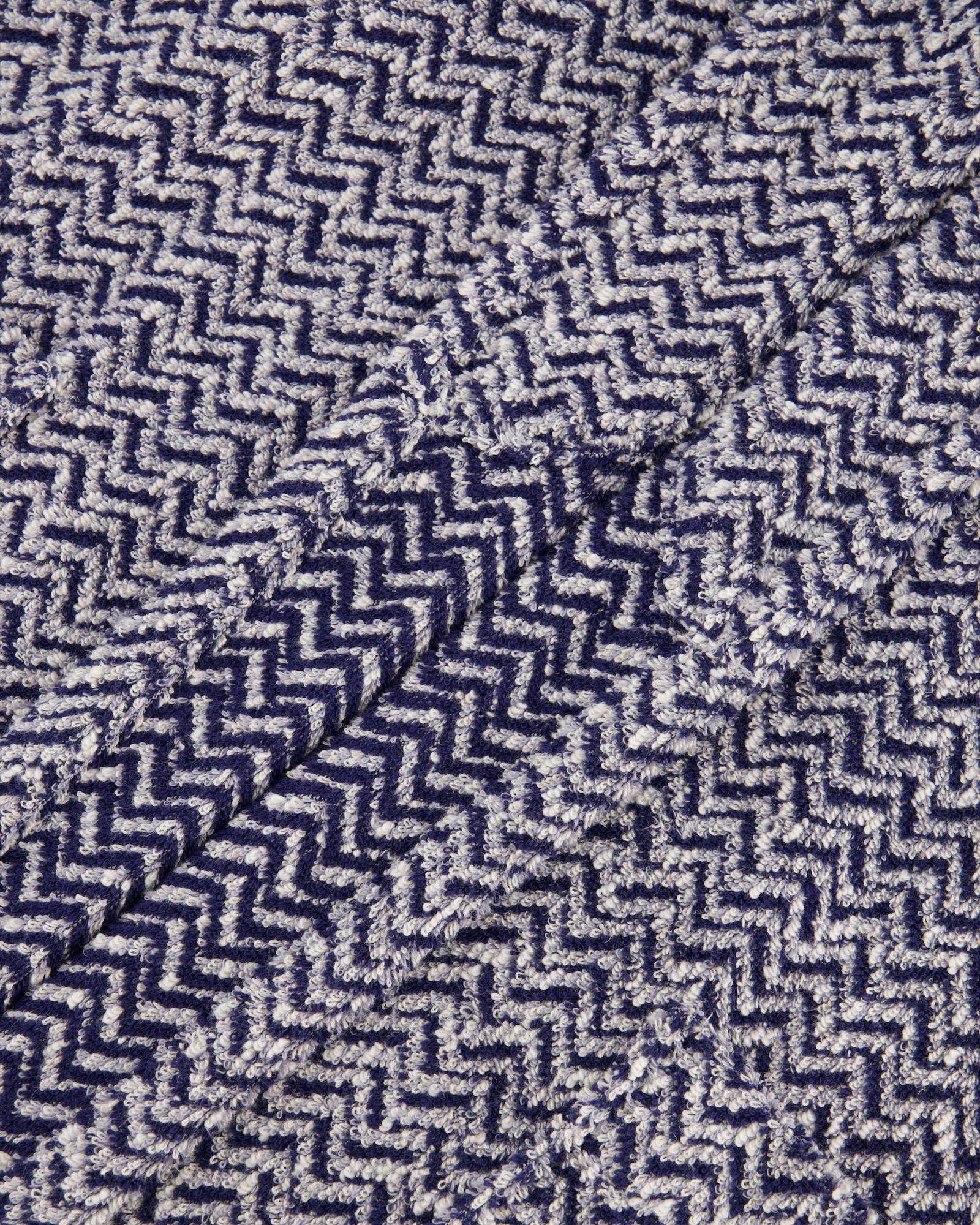 Möve unisex Kapuze Brooklyn Fischgrat nature/deep sea - 042