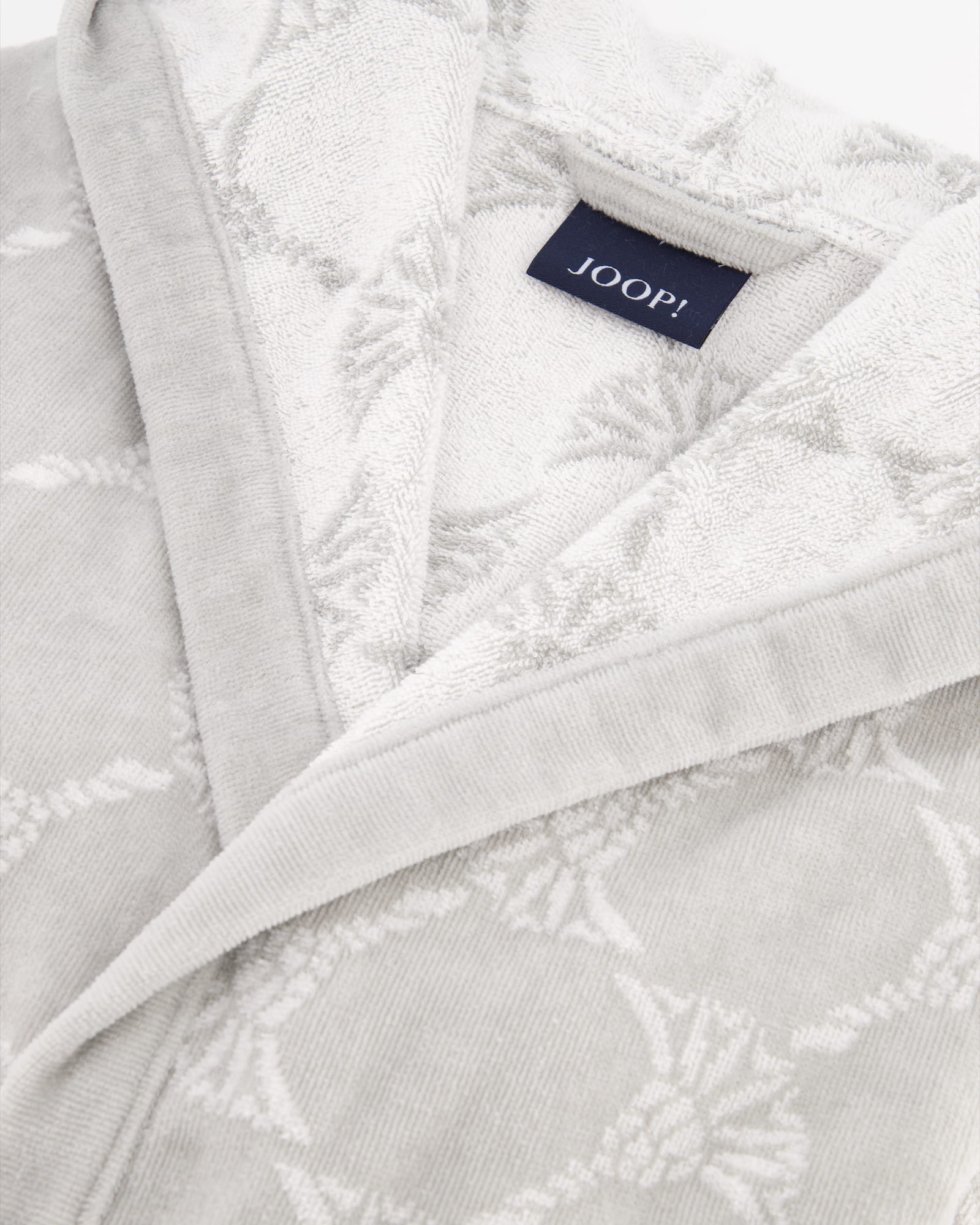 JOOP! Bademäntel Damen Kapuze Cornflower 1646 silber - 76