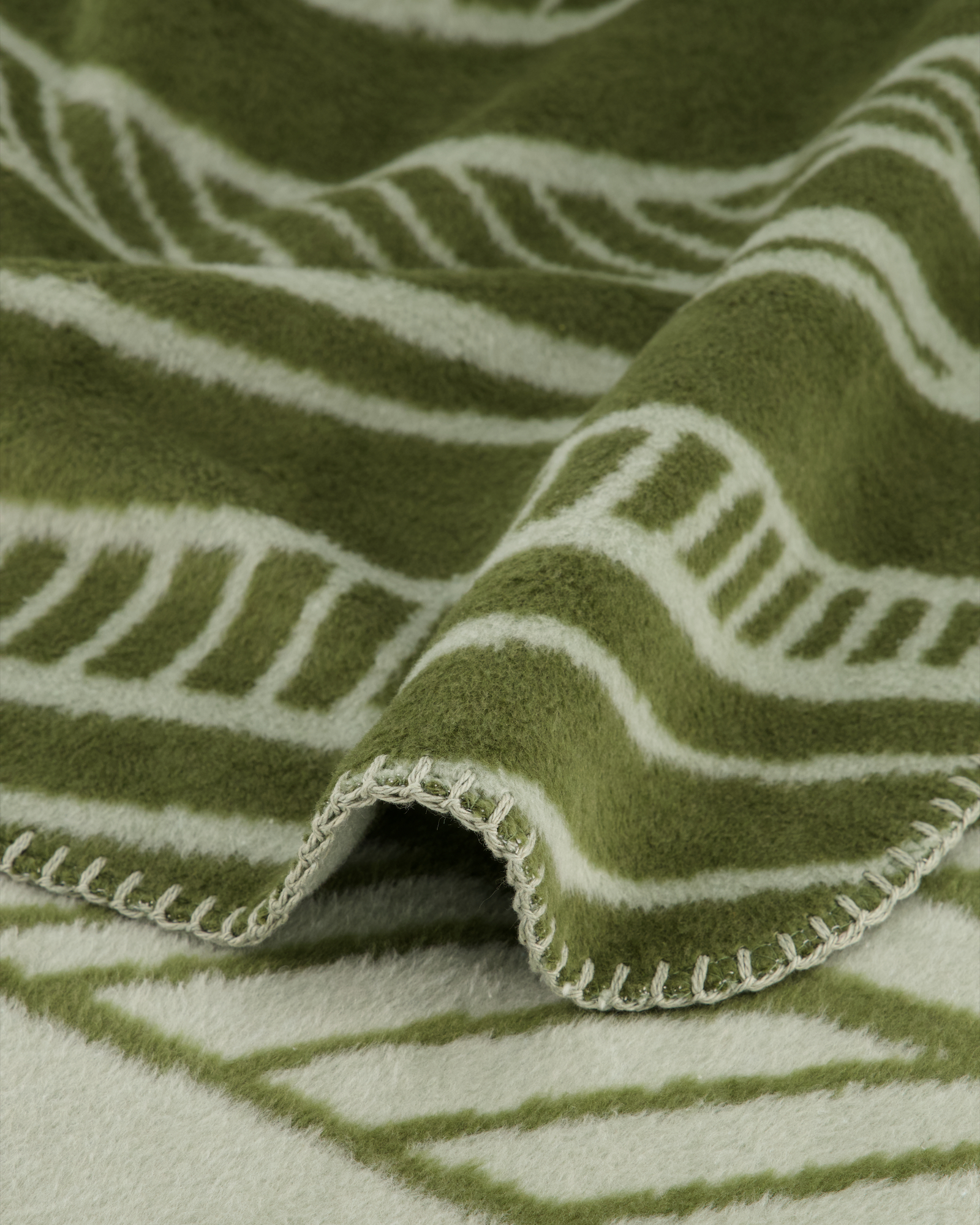 Villeroy & Boch Wohndecken Willow Olive Green - 150x200 cm