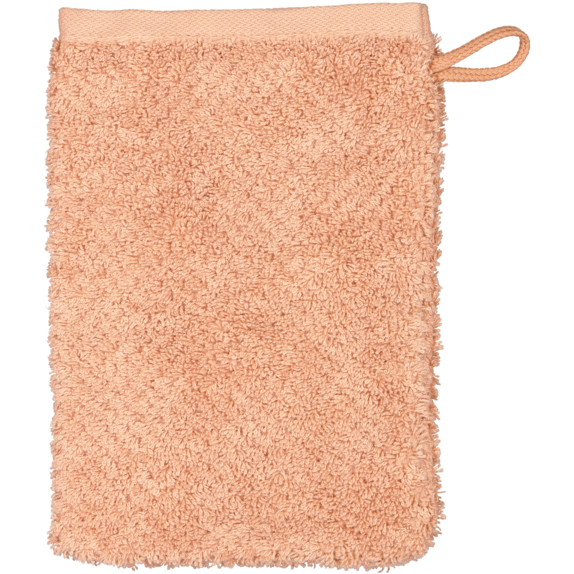 Cawö Handtücher Pure 6500 - Farbe: zimt - 369 - Waschhandschuh 16x22 cm