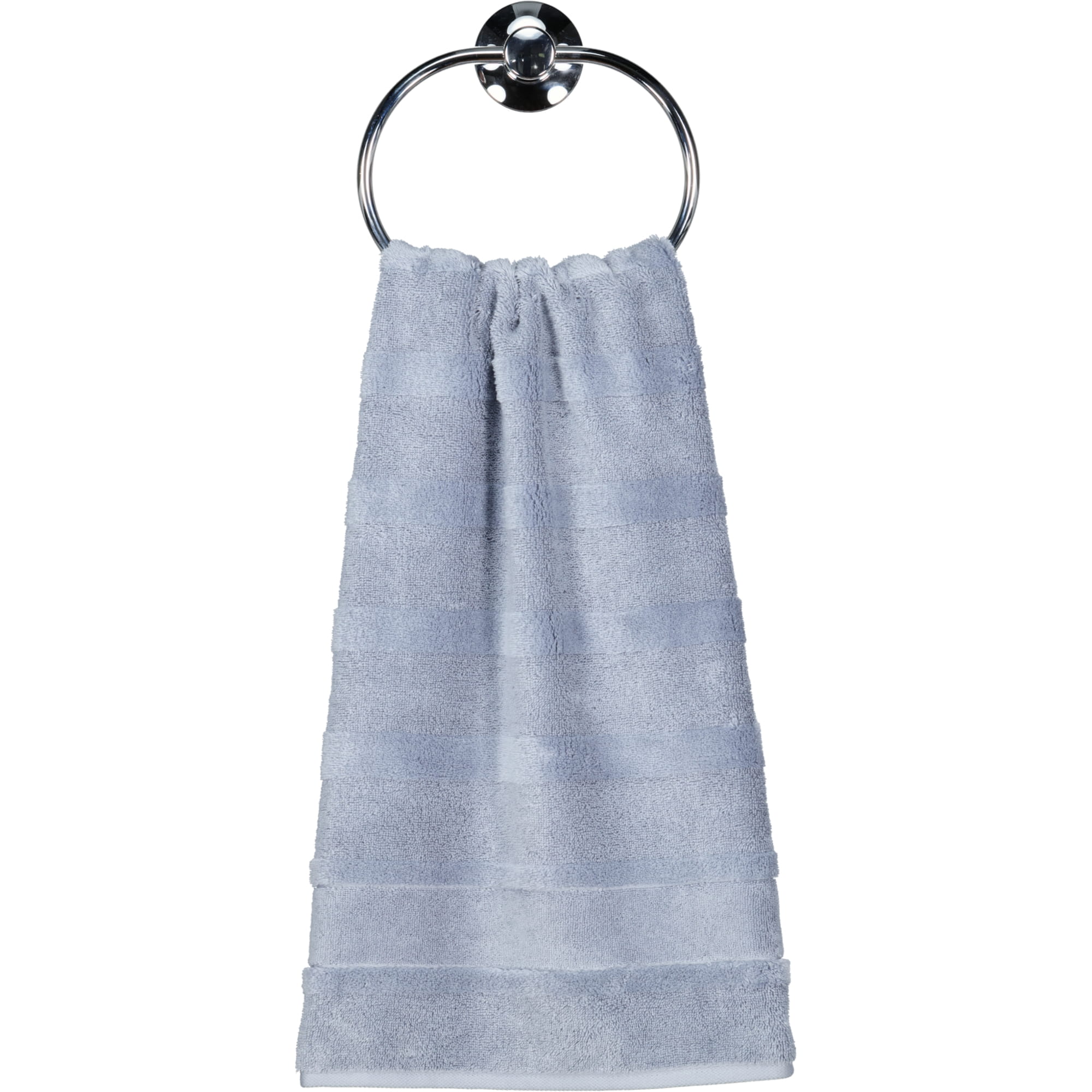 Cawö Handtücher Noblesse2 Uni 1002 nordic blue - 187 - Handtuch 50x100 cm