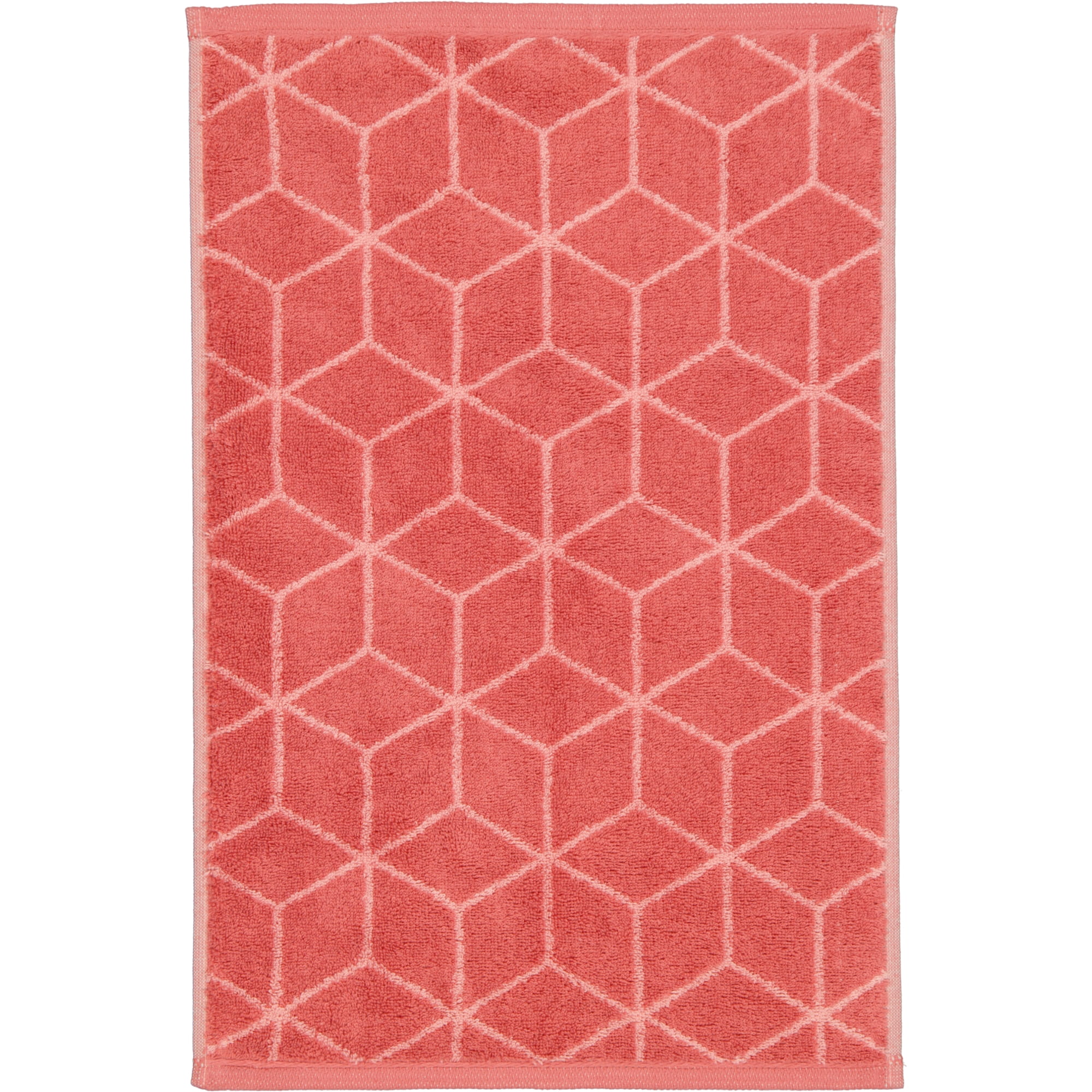 Villeroy & Boch Handtücher Coordinates Carré 2557 coral - 22 - Gästetuch 30x50 cm