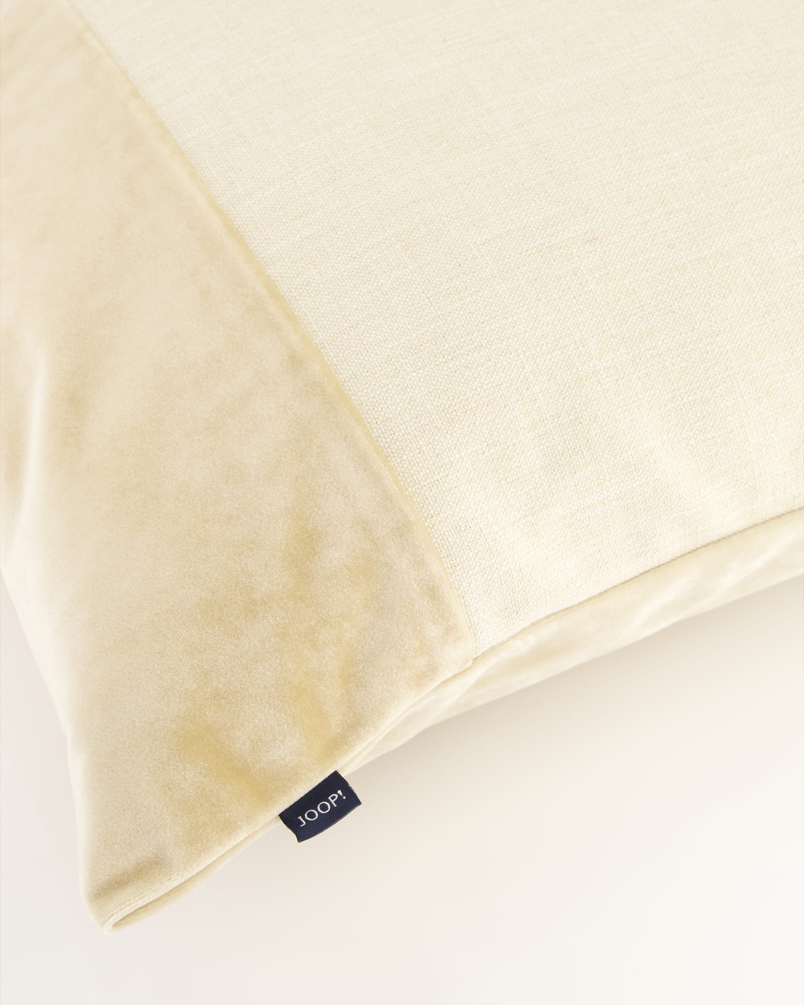 JOOP! Kissenhüllen Split Vanille - 040 - 50x50 cm