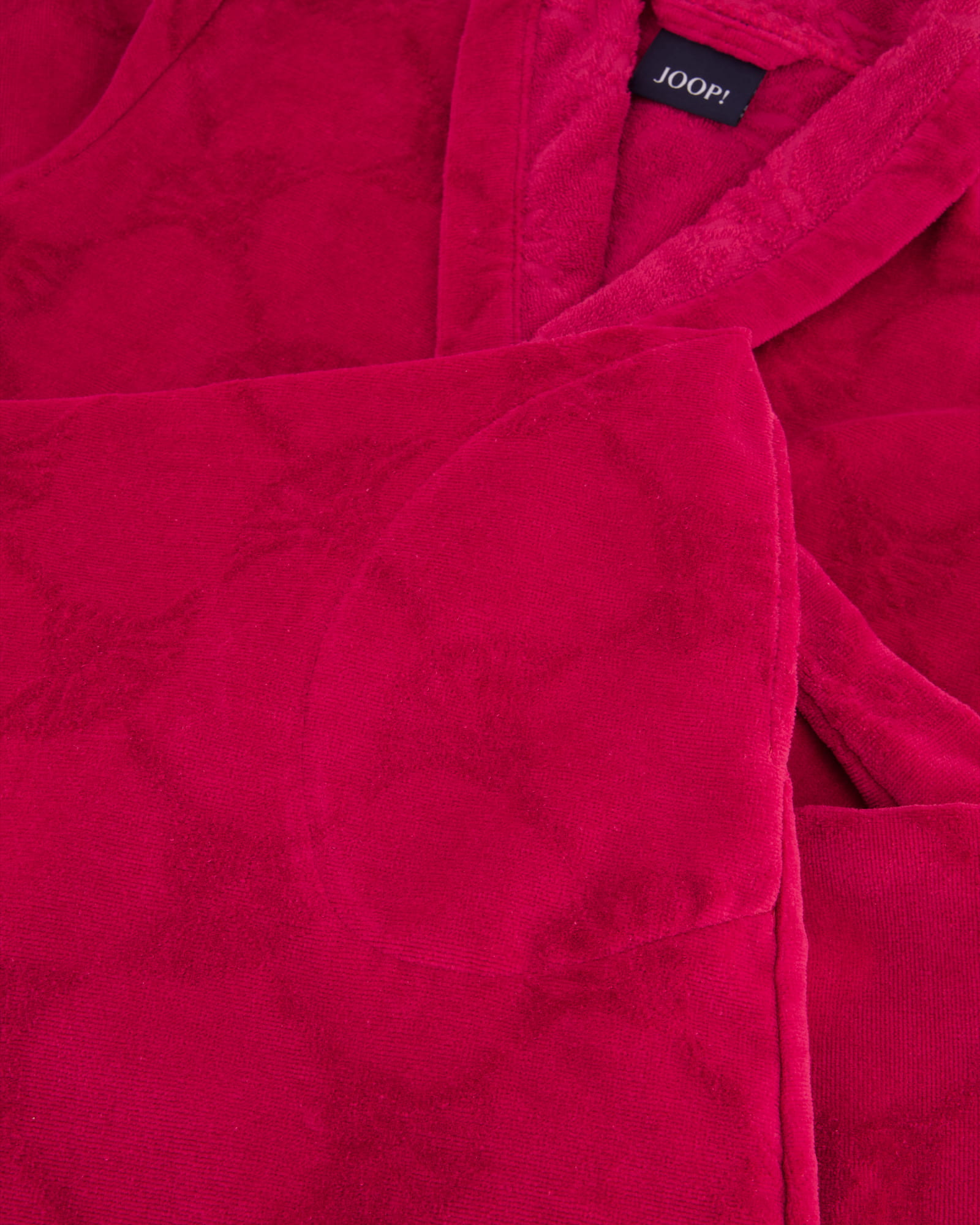 JOOP Damen Bademantel Schalkragen - 1653 - Farbe: Beere - 218