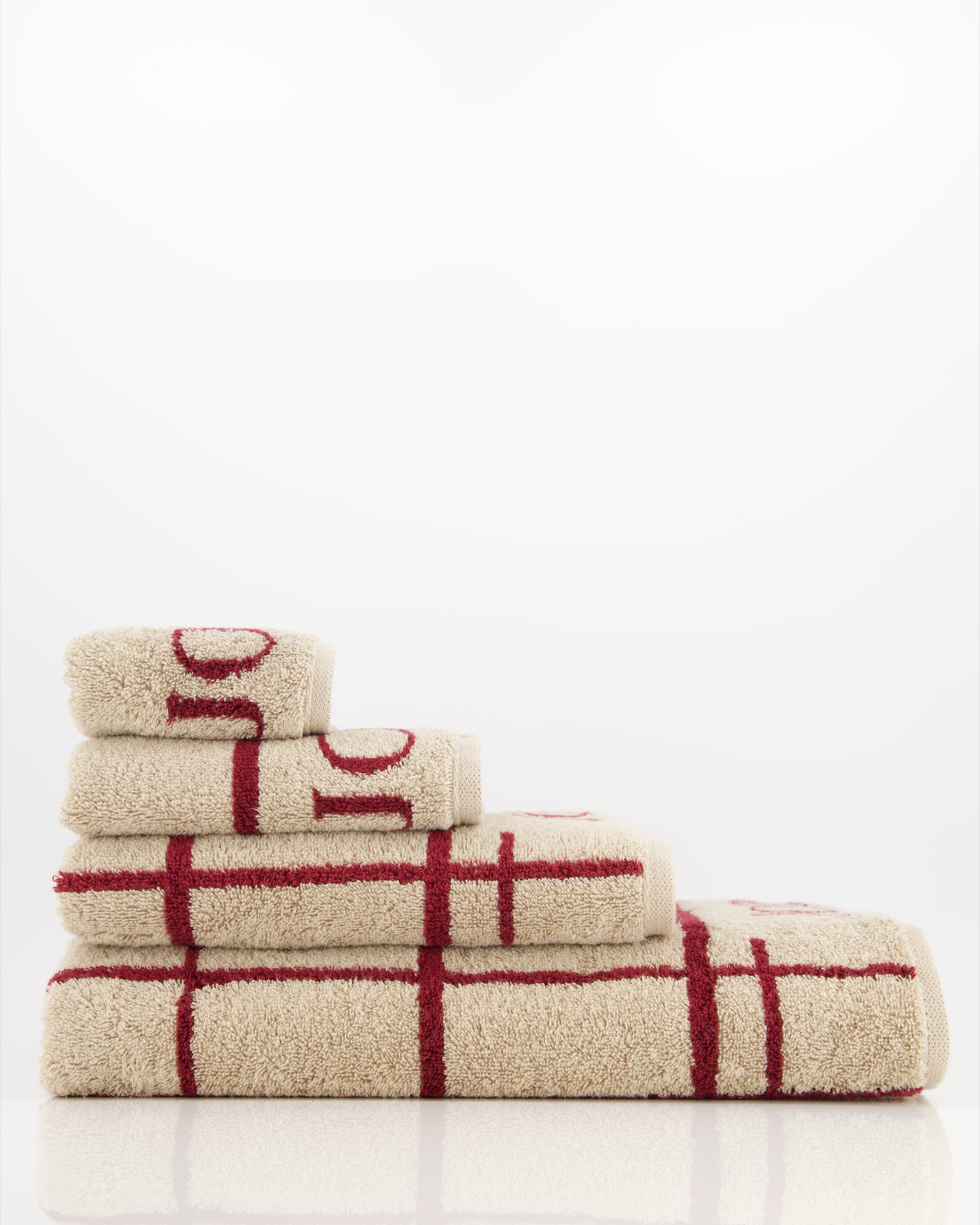 JOOP! Handtücher Select Layer 1696 rouge - 32