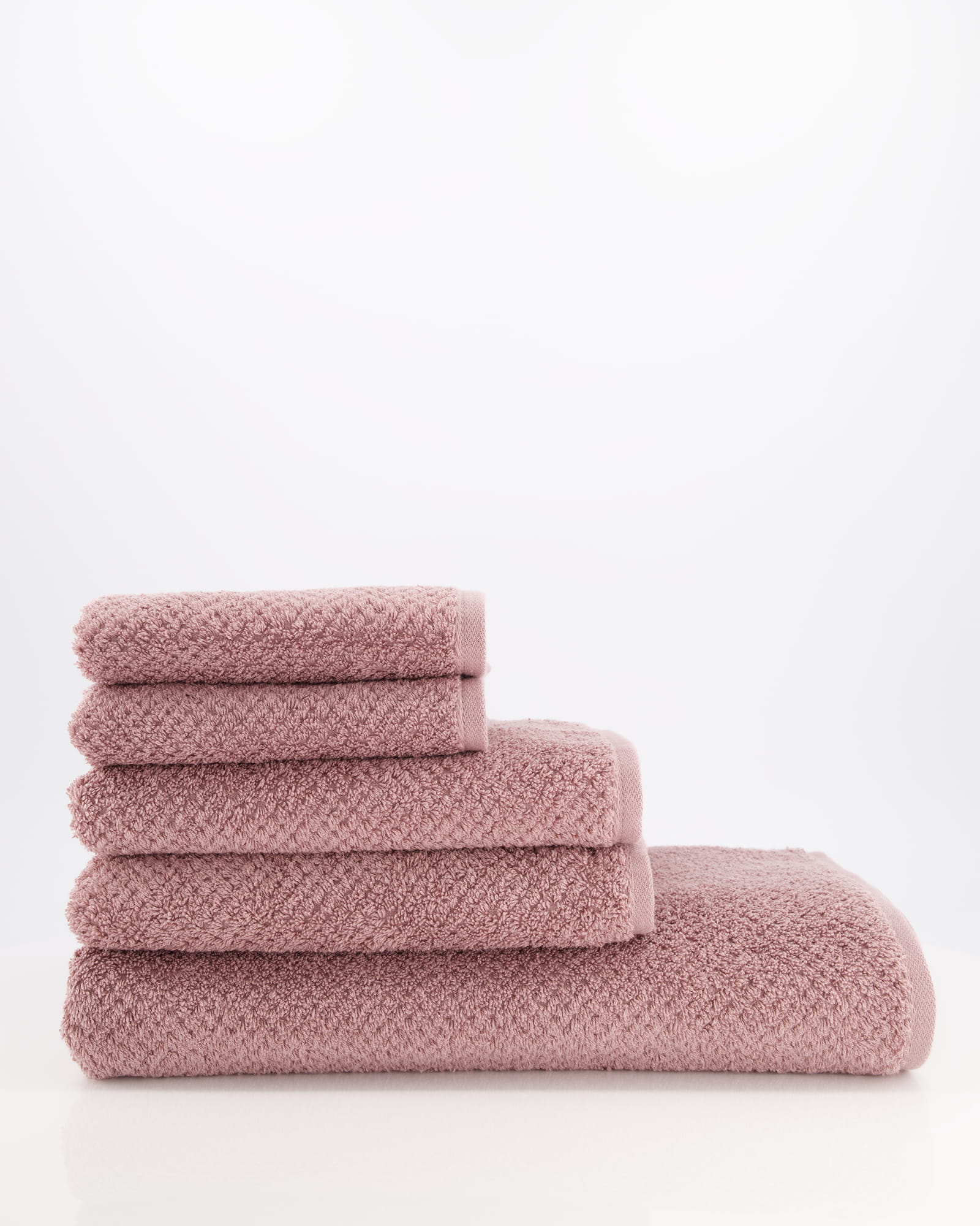Cawö Handtücher Pure Uni 6500 vintage rose - 231 - Duschtuch 80x150 cm
