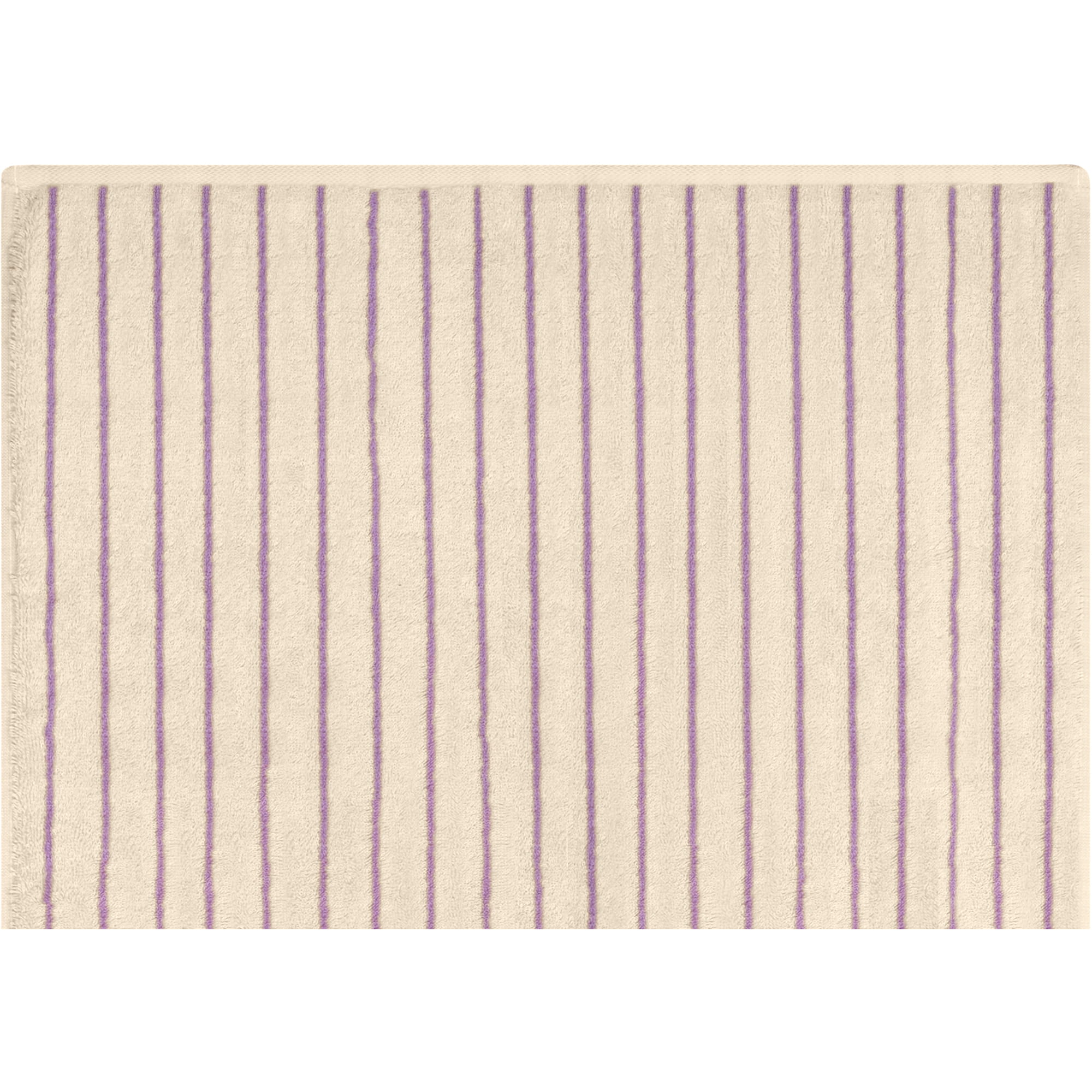Cawö Handtücher Weekend Streifen 6296 natur/flieder - 30 - Duschtuch 70x140 cm
