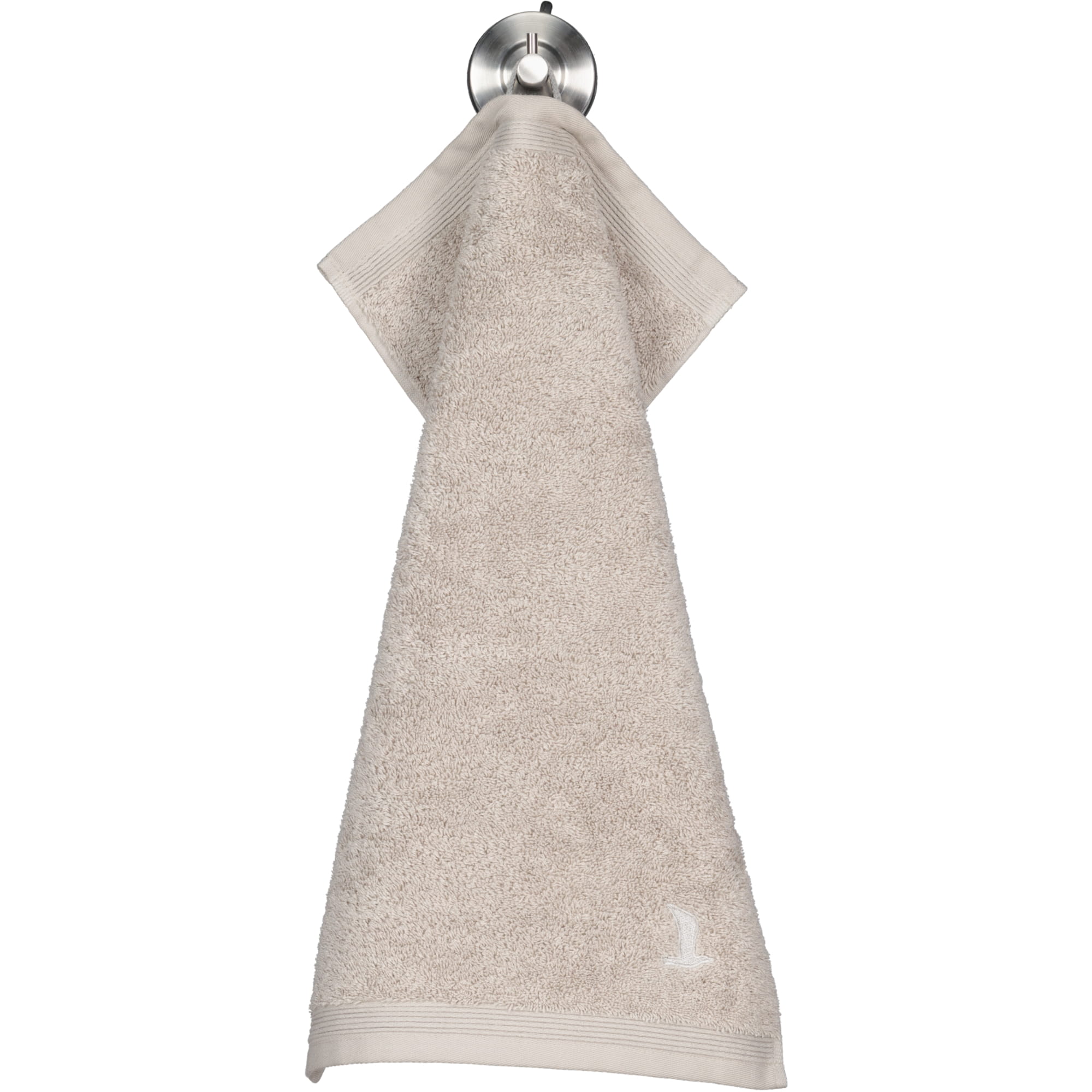 Möve - Superwuschel - Farbe: cashmere - 713 (0-1725/8775) - Gästetuch 30x50 cm