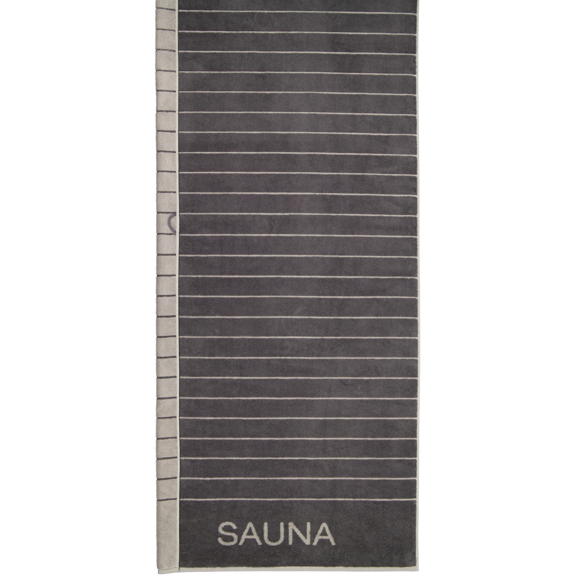 Cawö Saunatücher Balance Doubleface 6237 anthrazit - 73 - 80x200 cm