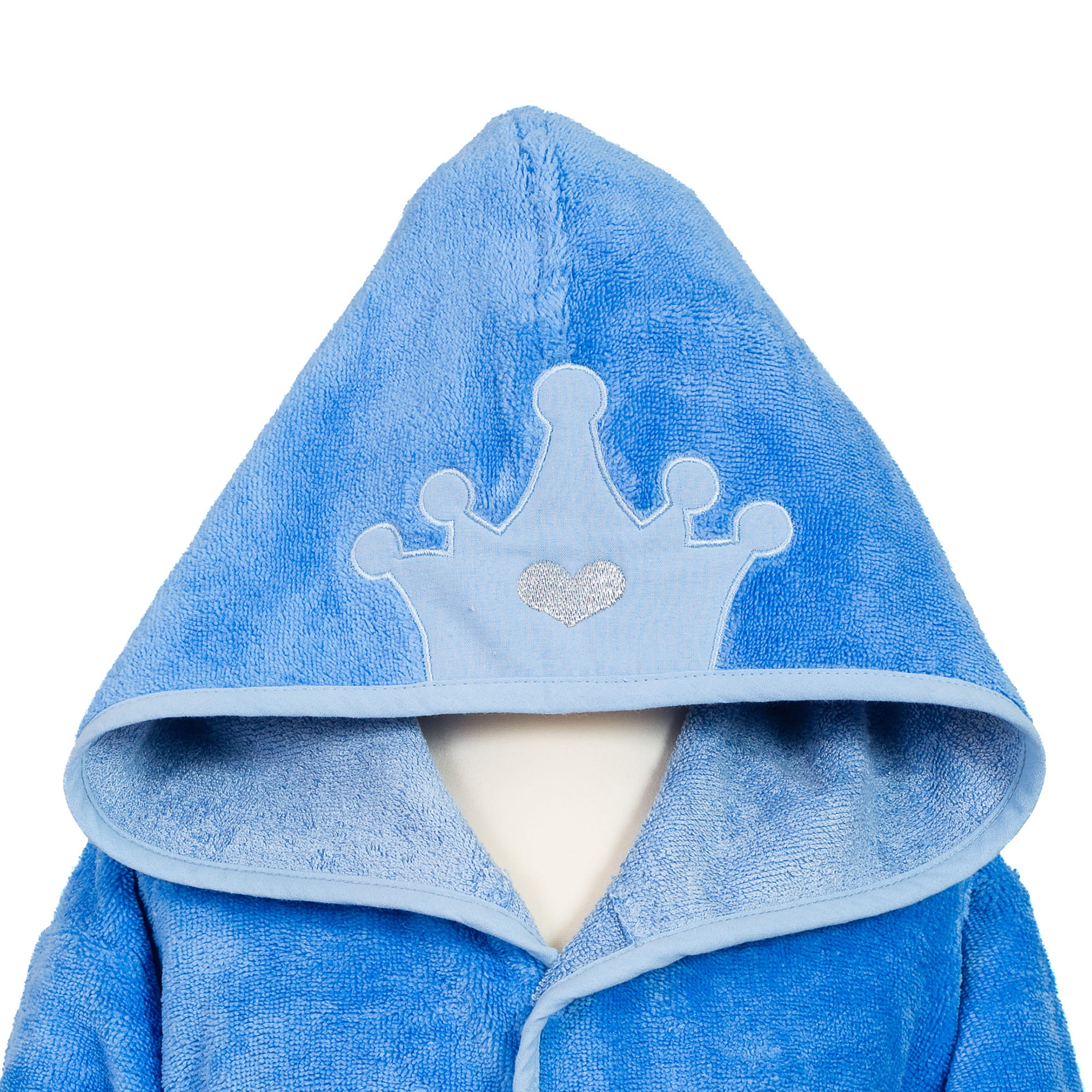 Smithy Schmuseflausch - Kinder-Bademantel - Farbe: blau (1602022)
