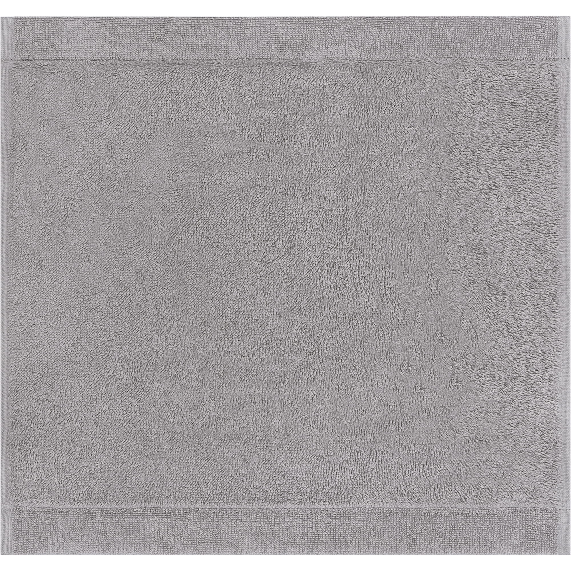 Cawö Handtücher Lifestyle Uni 7007 metal - 735 - Seiflappen 30x30 cm