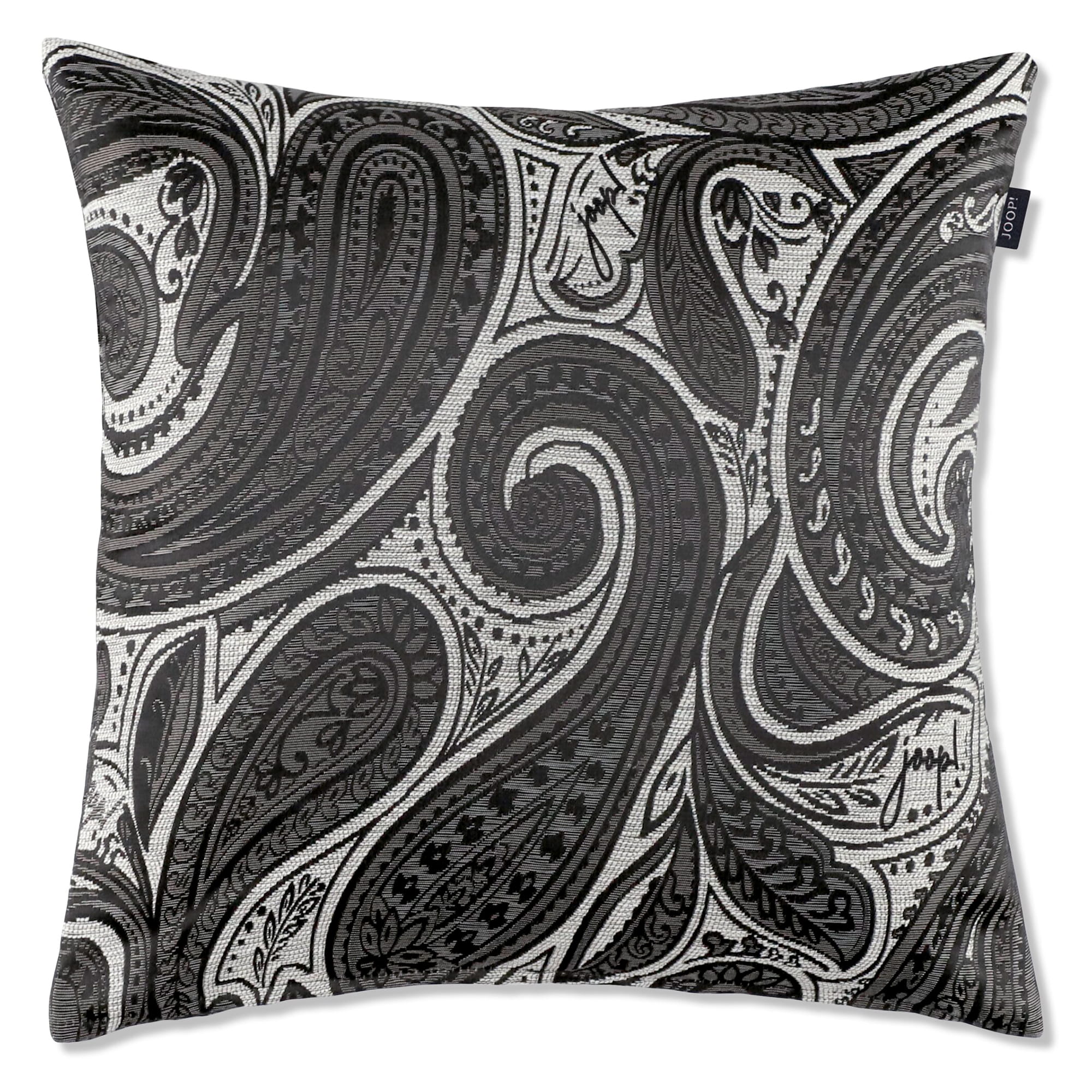 JOOP! Kissenhüllen Paisley Allover Silbergrau - 010