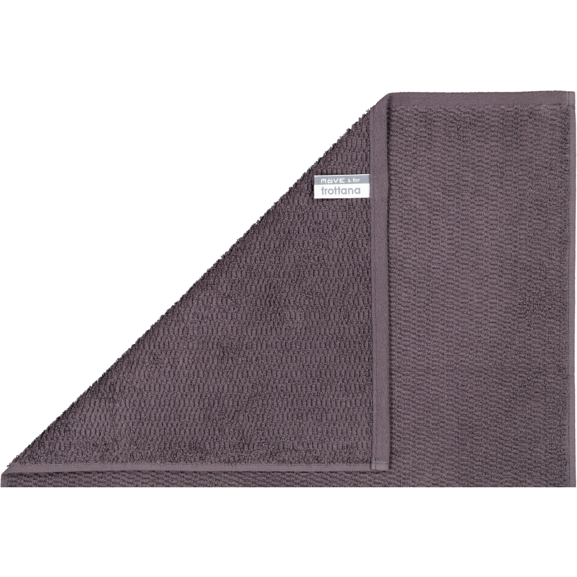 frottana Handtücher Pearl graphite - 843 - Waschhandschuh 15x20 cm