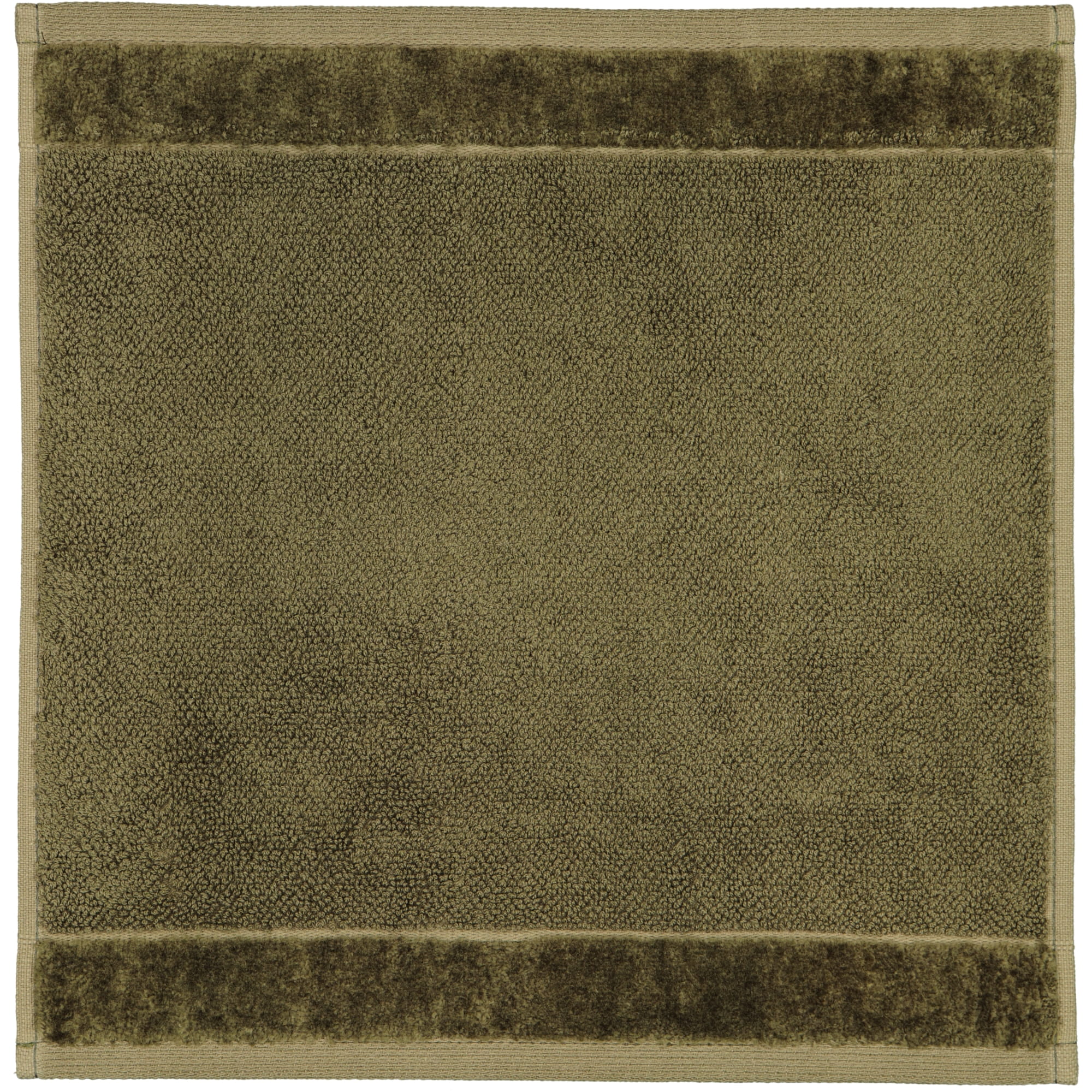 Möve Handtücher Bamboo luxe olive - 670 - Seiflappen 30x30 cm