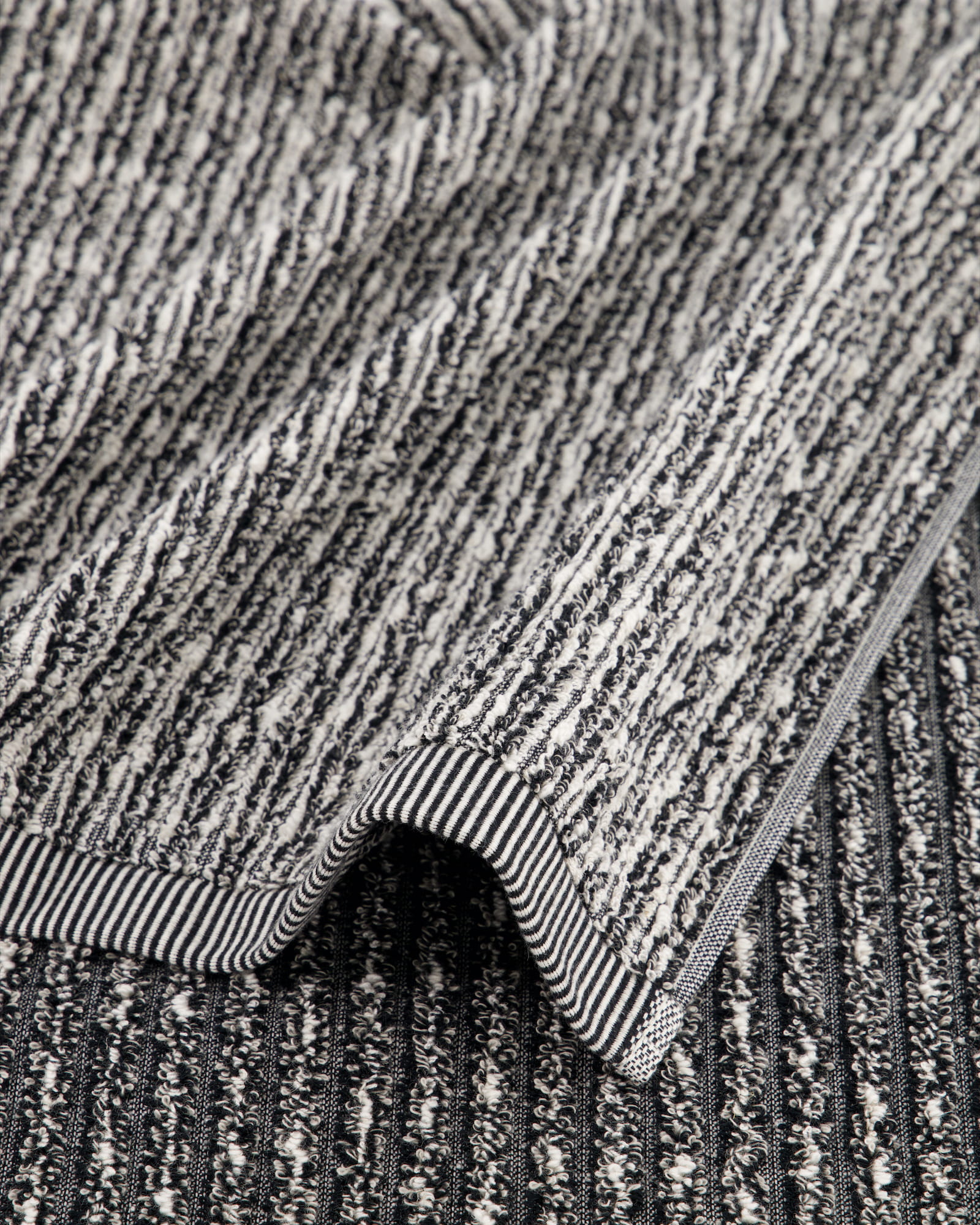 Möve Handtücher Brooklyn Pinstripe nature/black - 081
