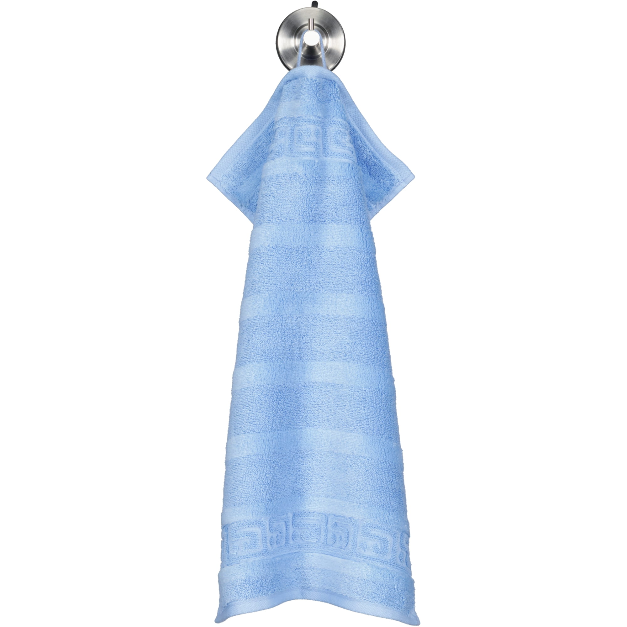 Cawö - Noblesse Uni 1001 - Farbe: 188 - mittelblau - Gästetuch 30x50 cm