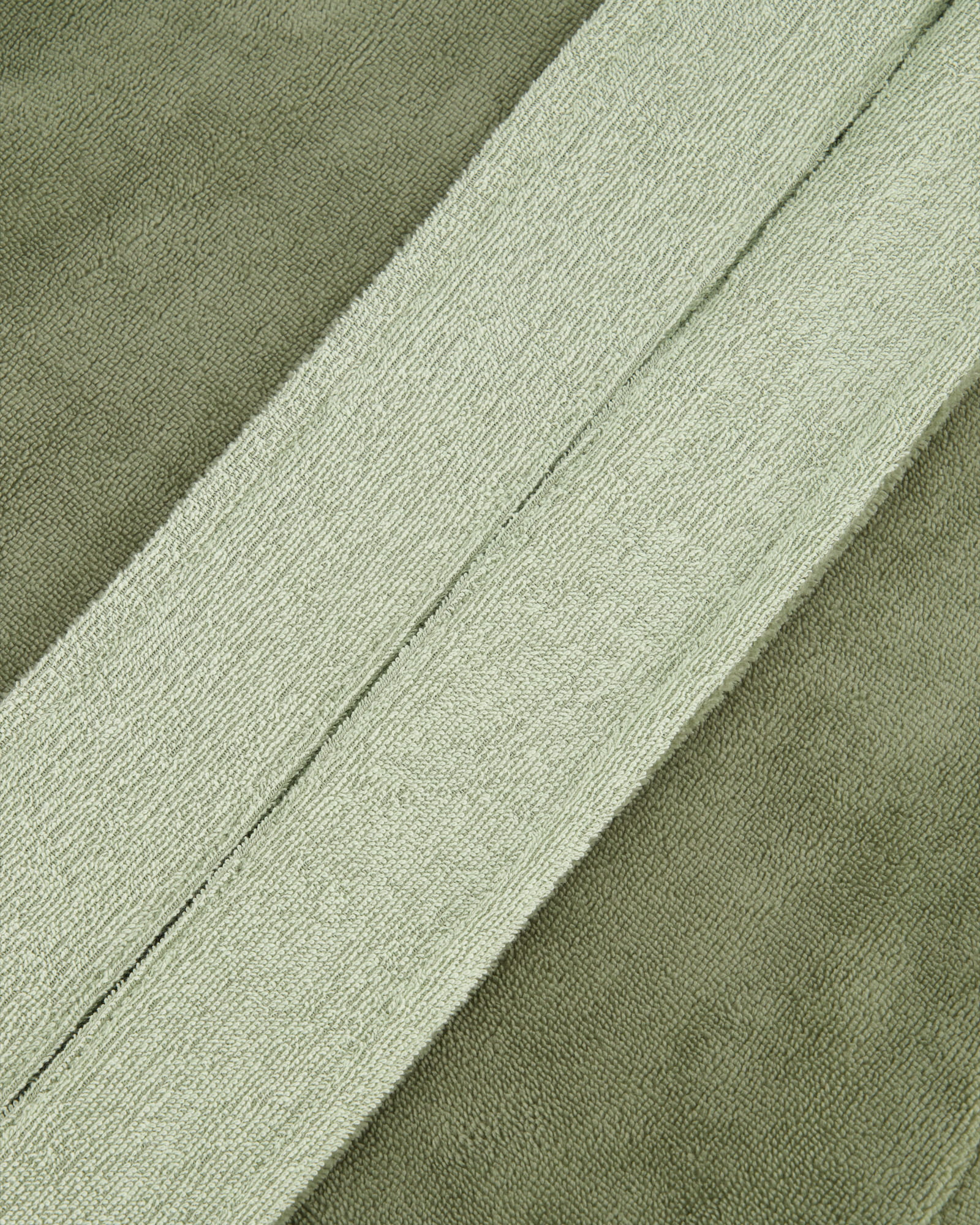 Vossen Bademäntel Damen Stehkragen Andorra detox green/eukalyptus - 0002