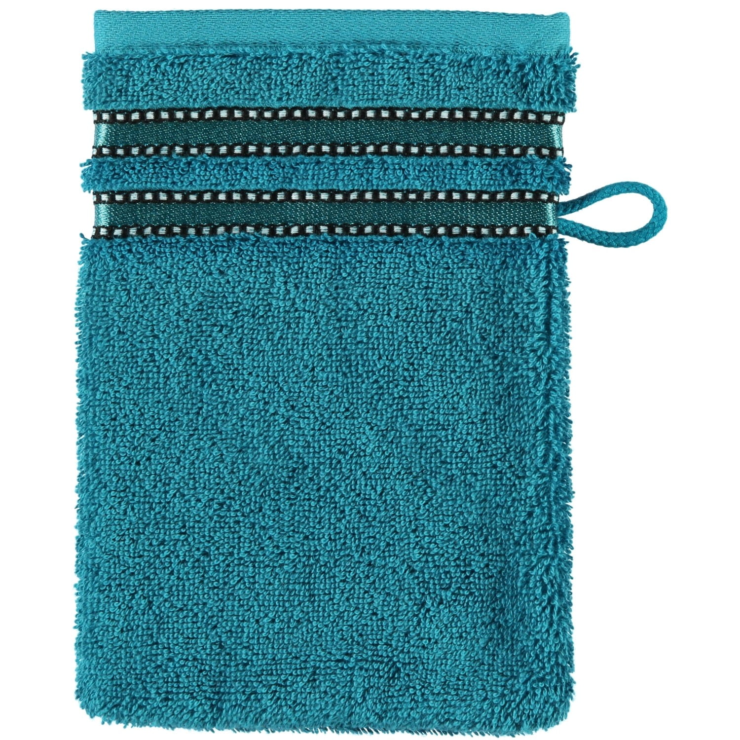 Vossen Handtücher Cult de Luxe lagoon - 5890 - Waschhandschuh 16x22 cm