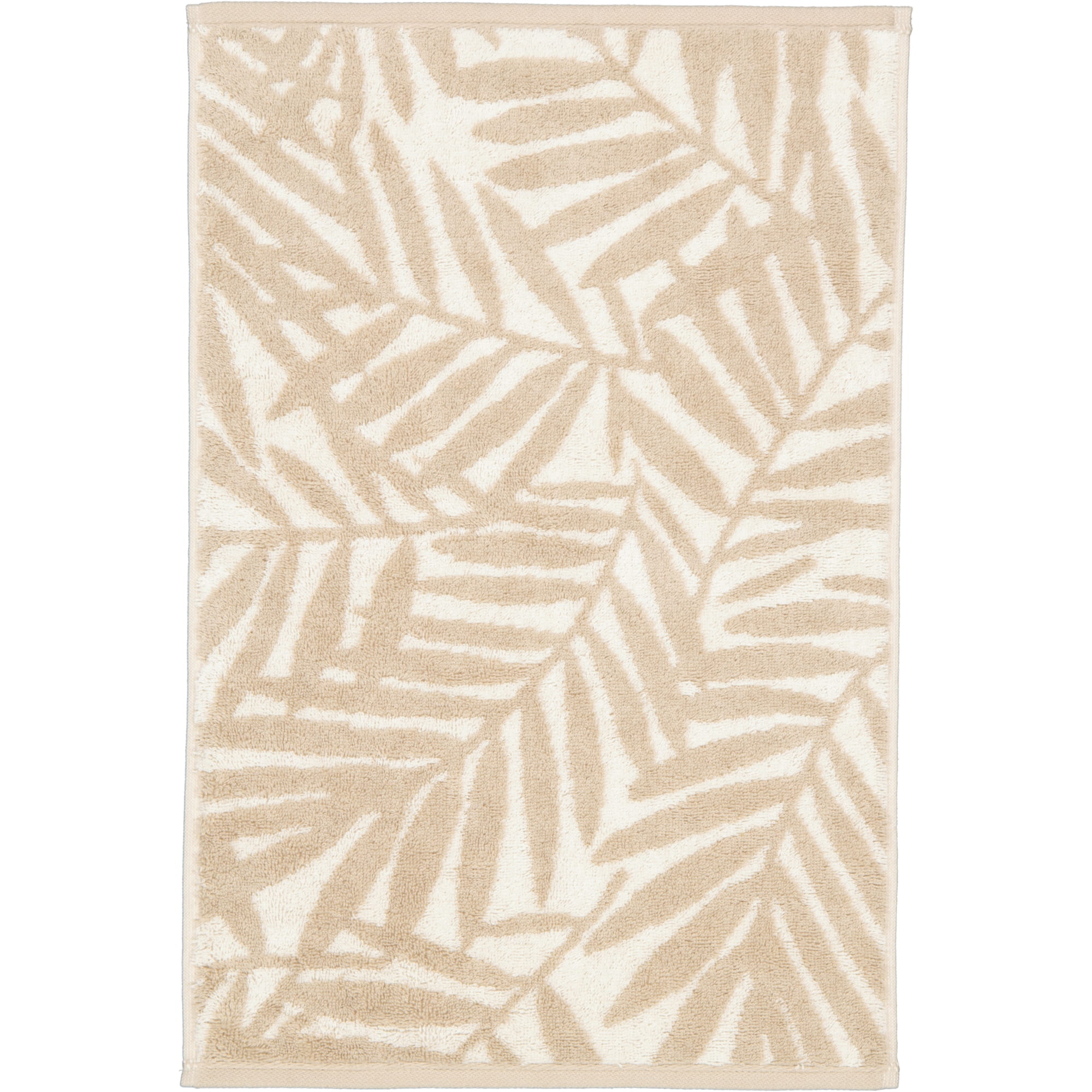 Cawö Handtücher Maison Blätter 6267 natur - 33 - Gästetuch 30x50 cm