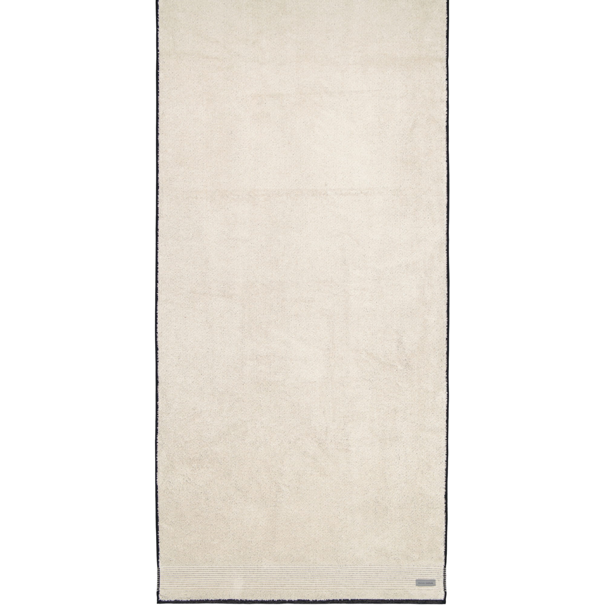 Möve - Eden - Melange mit Biesenbordüre - Farbe: natur - 081 (1-0151/8944) - Saunatuch 80x200 cm