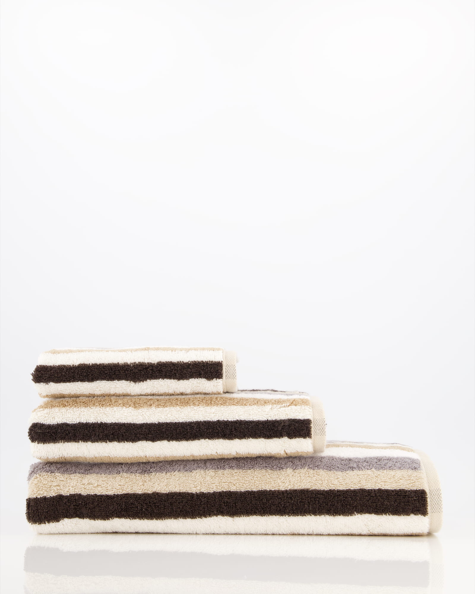 Cawö Handtücher Shades Streifen 6235 sand - 33