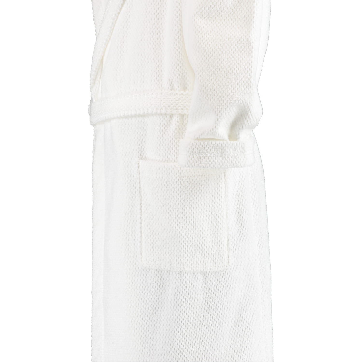 Rhomtuft RHOMTUFT Bademäntel unisex Kapuze Baronesse weiß - 01