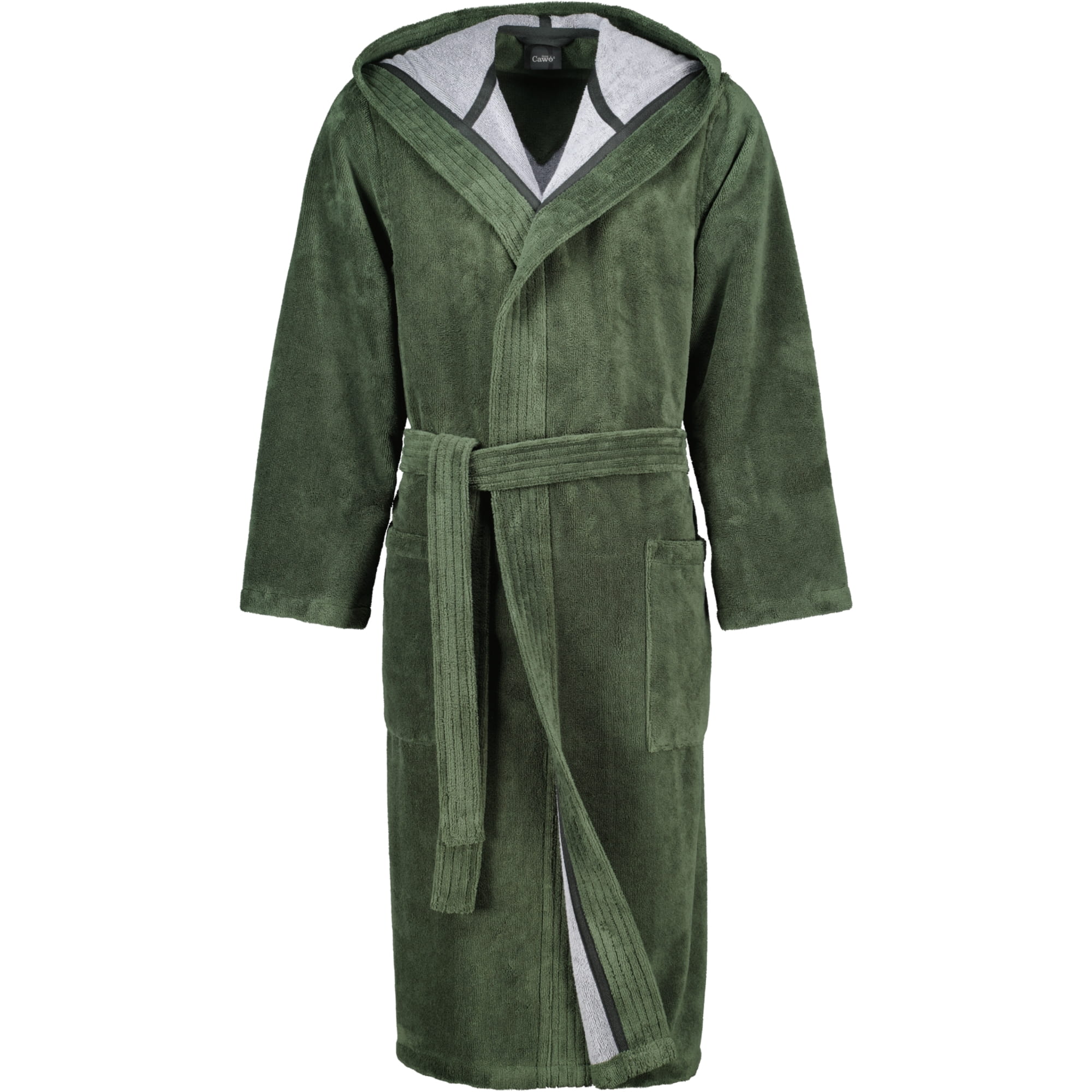Cawö Home Herren Bademantel Kapuze 831 - Farbe: field - 47