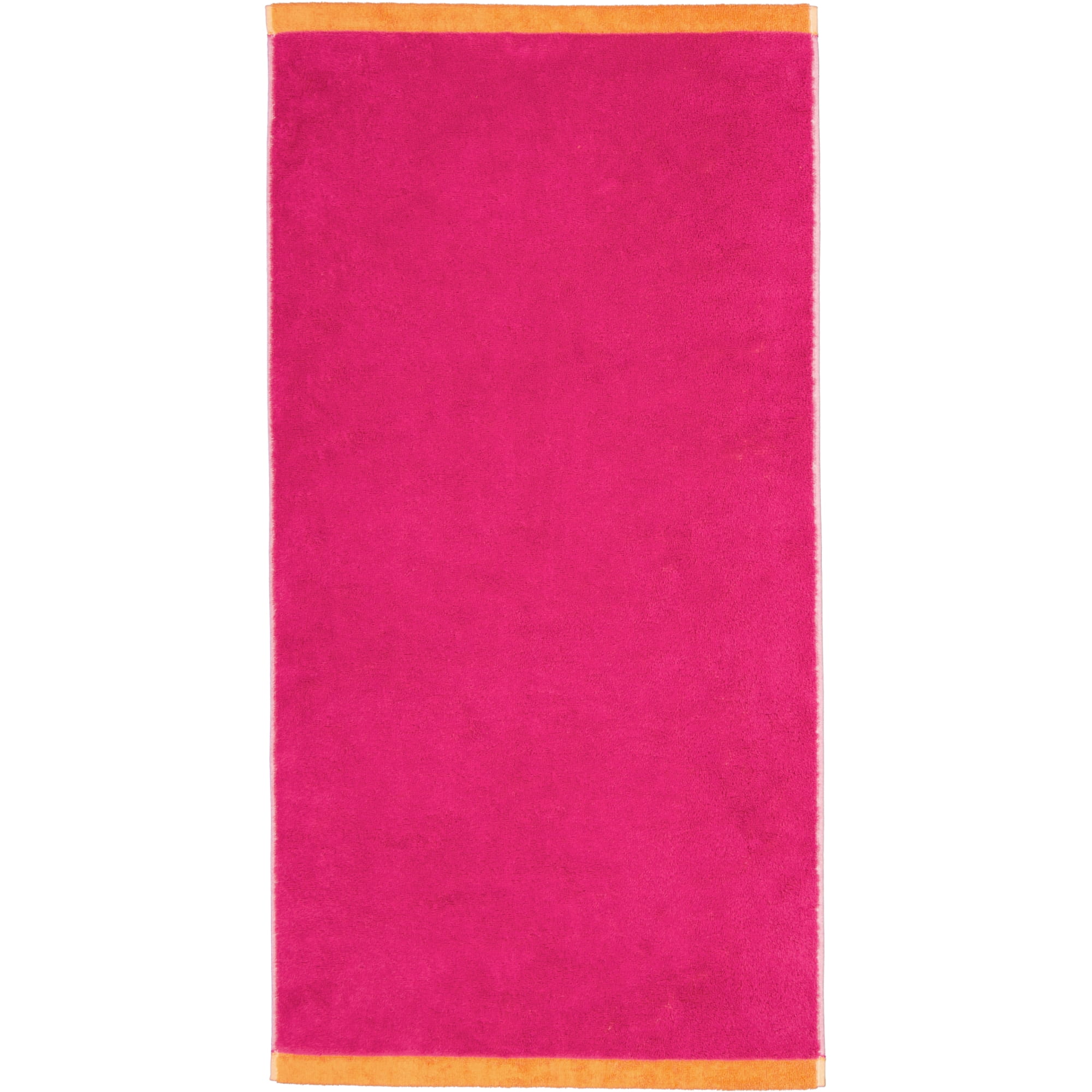 Cawö Handtücher Lifestyle Splash 7071 pink/mandarine - 23 - Handtuch 50x100 cm