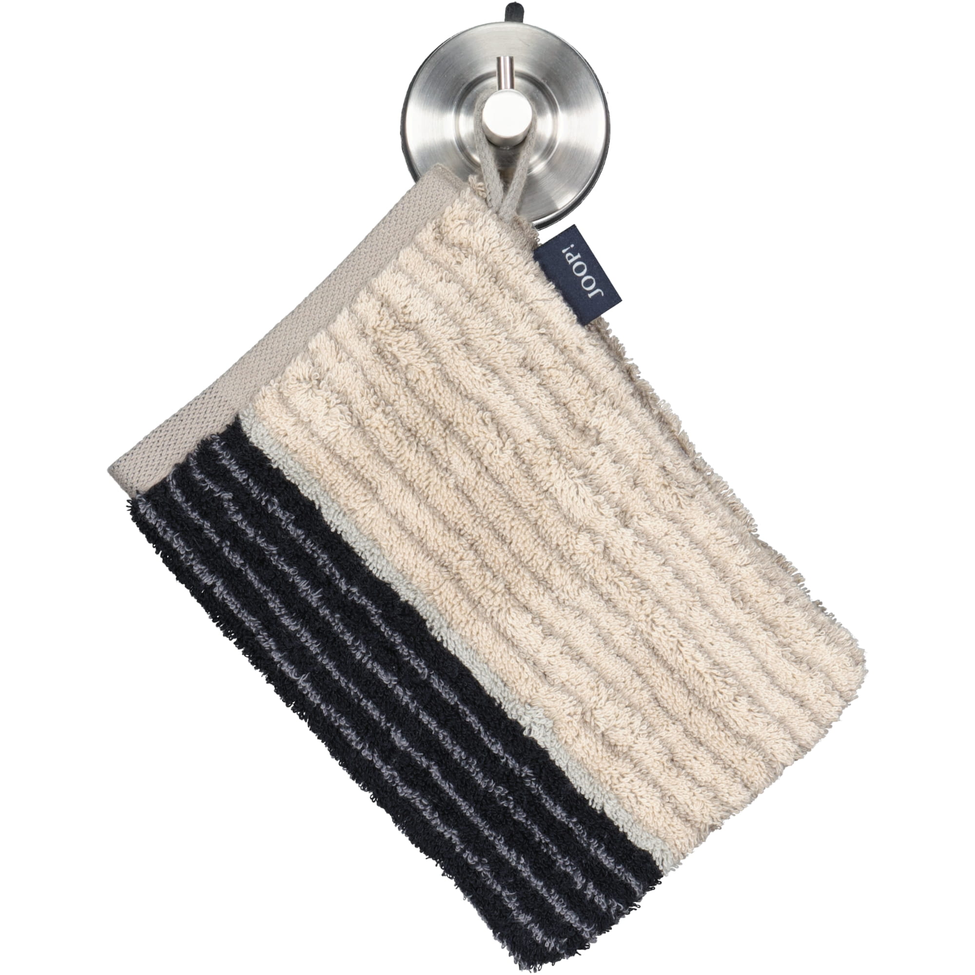 JOOP! Signature Lines 1658 - Farbe: Graphit - 70 - Waschhandschuh 16x22 cm