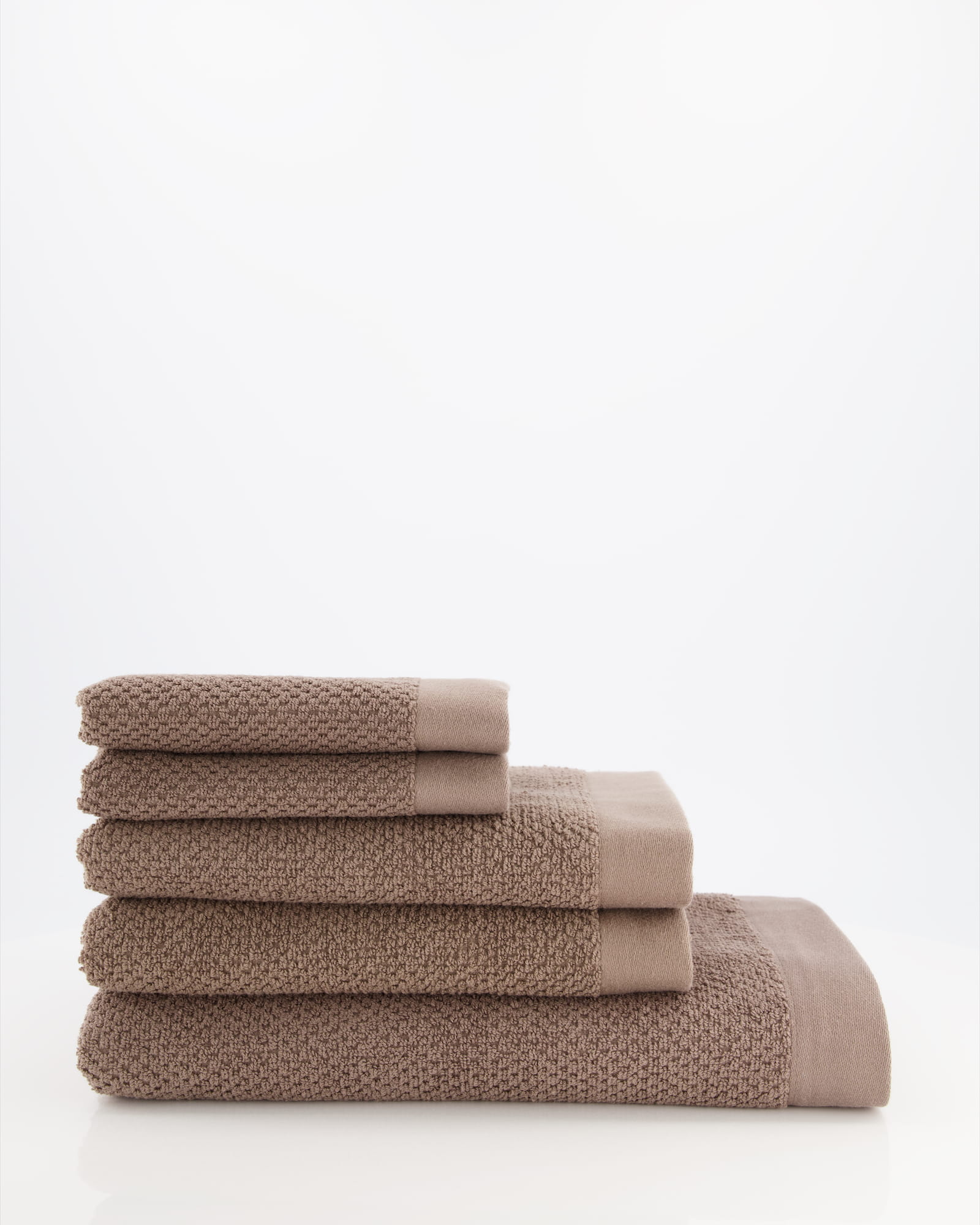 Rhomtuft - Handtücher Baronesse - Farbe: taupe - 58