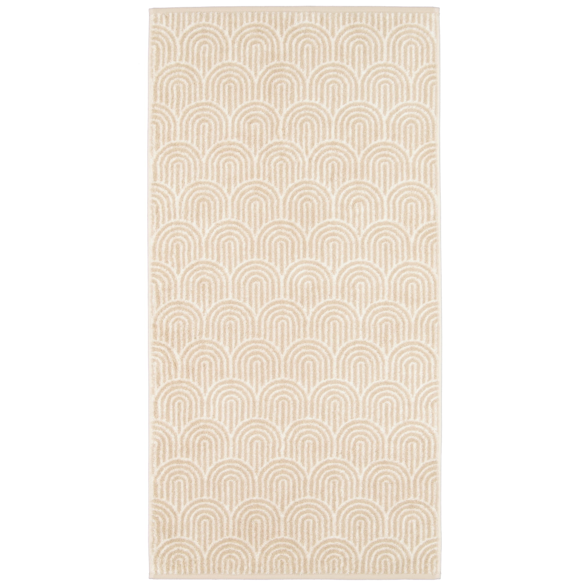 Cawö Handtücher Maison Bögen 6268 natur - 33 - Handtuch 50x100 cm